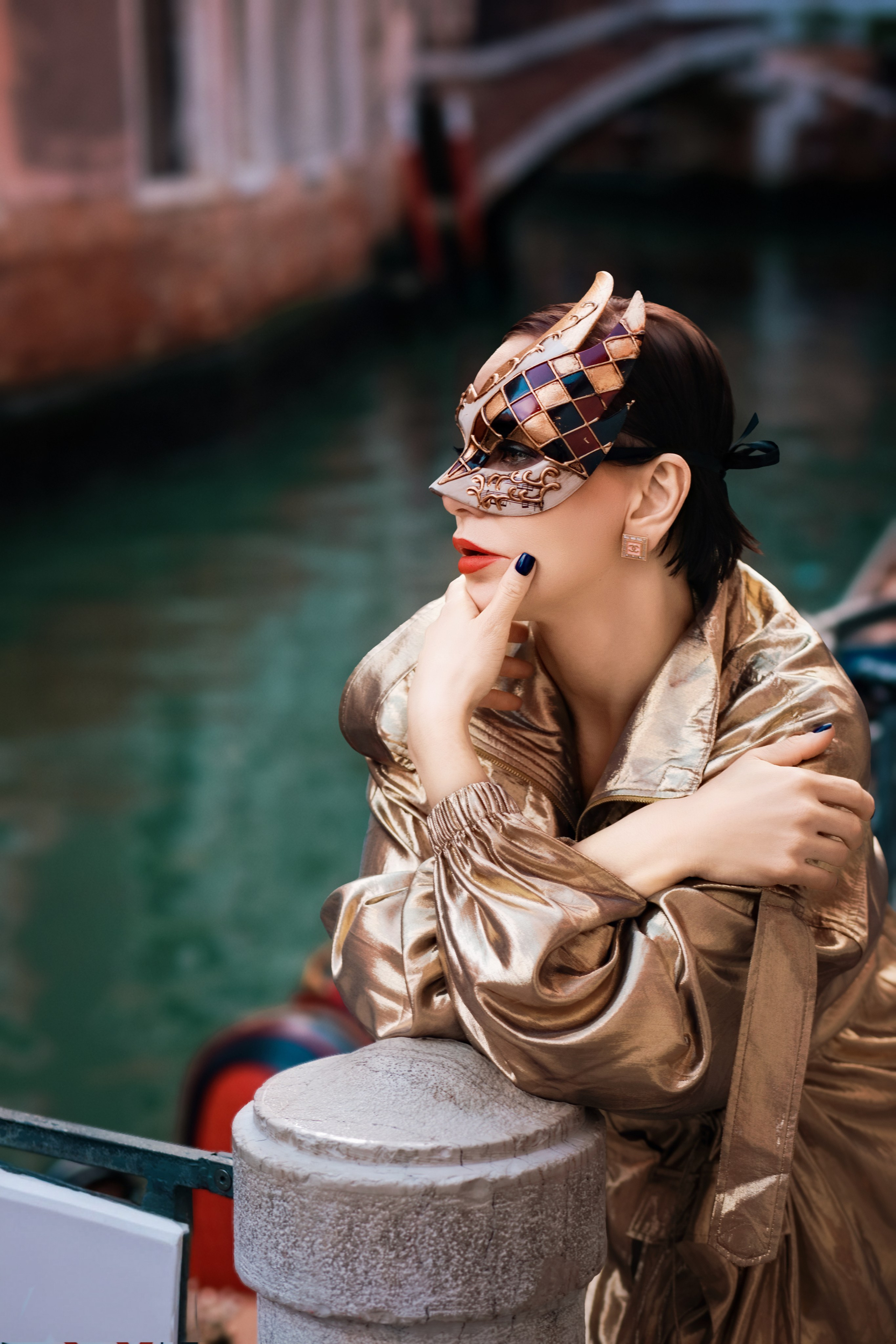 Венецианская маска. Fotografo in Italia. Servizi fotografici a Venezia