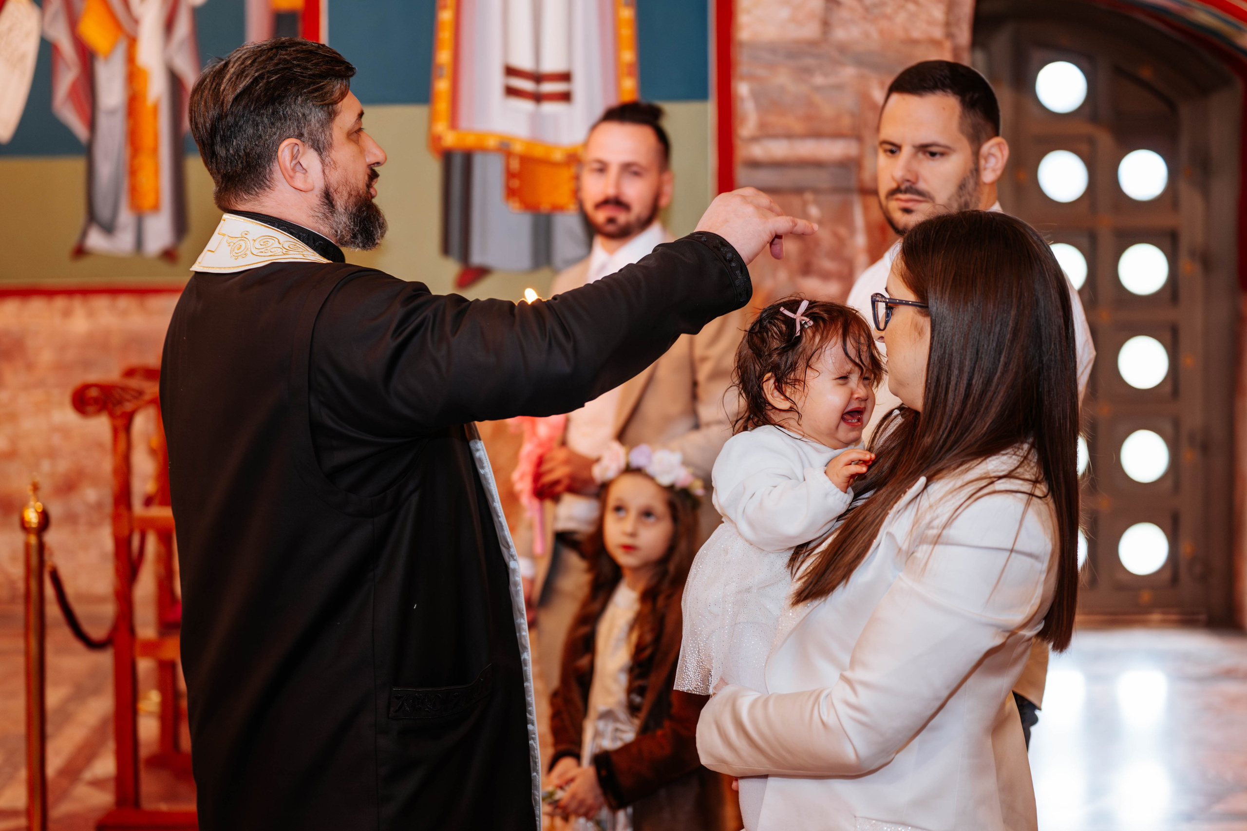 Darija - krštenje. Dečiji i porodični fotograf