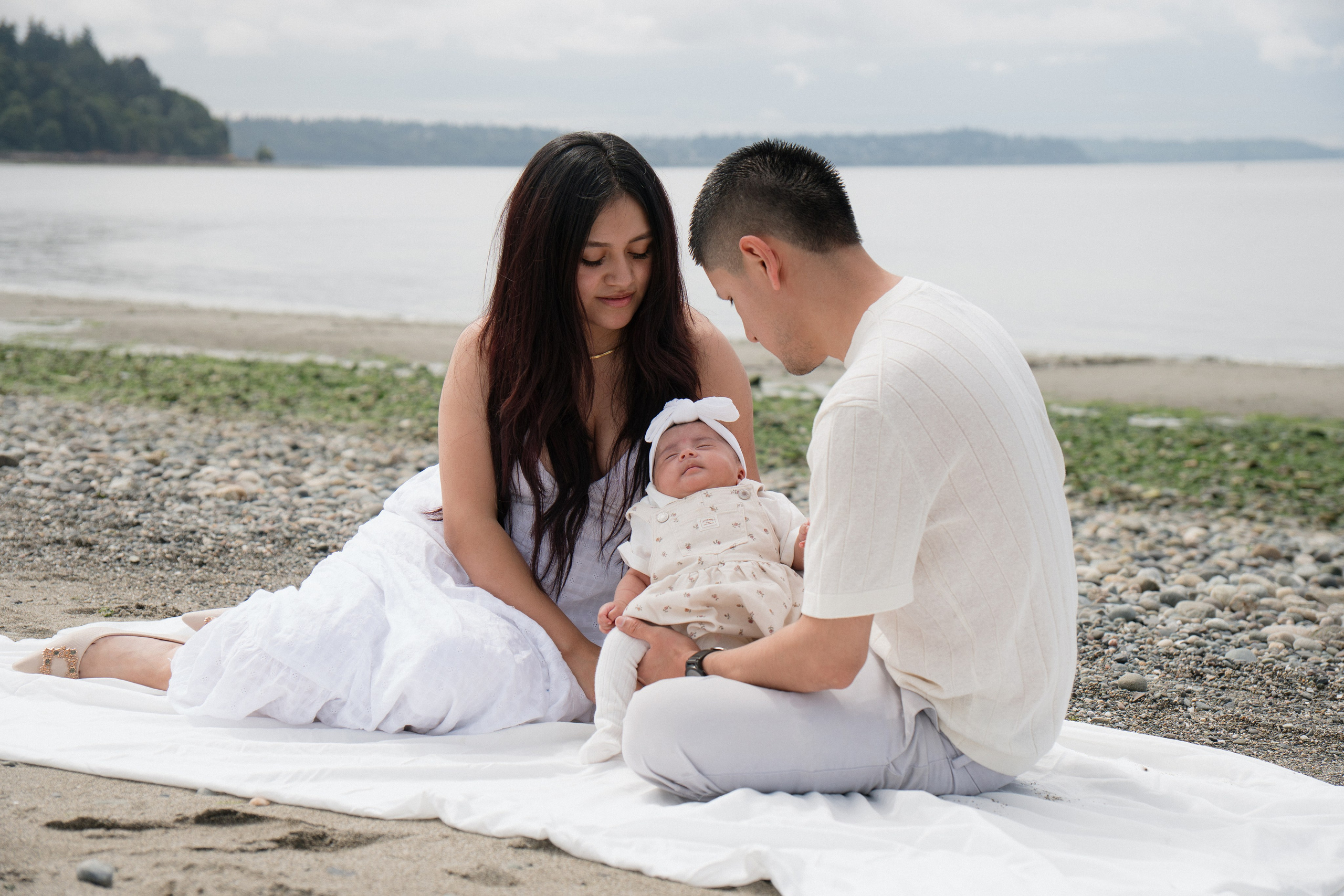 Dennisse’s family. Photographer in Washington Sophia D