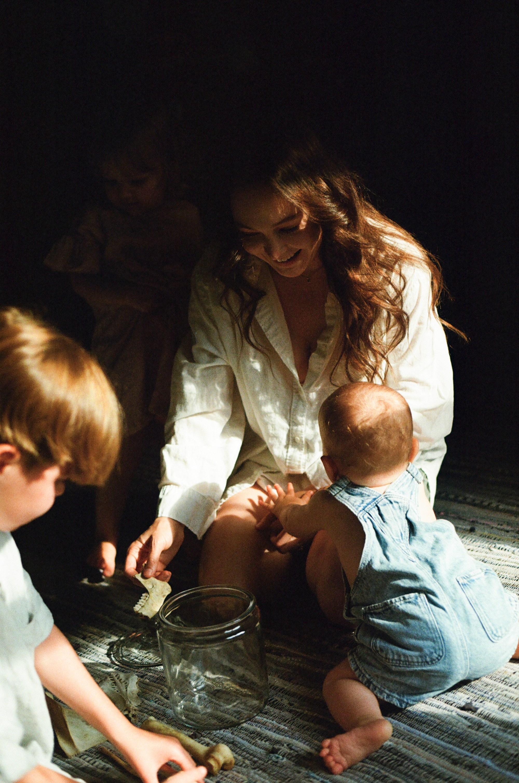 In-home documentary film family photographer in Richmond, VA