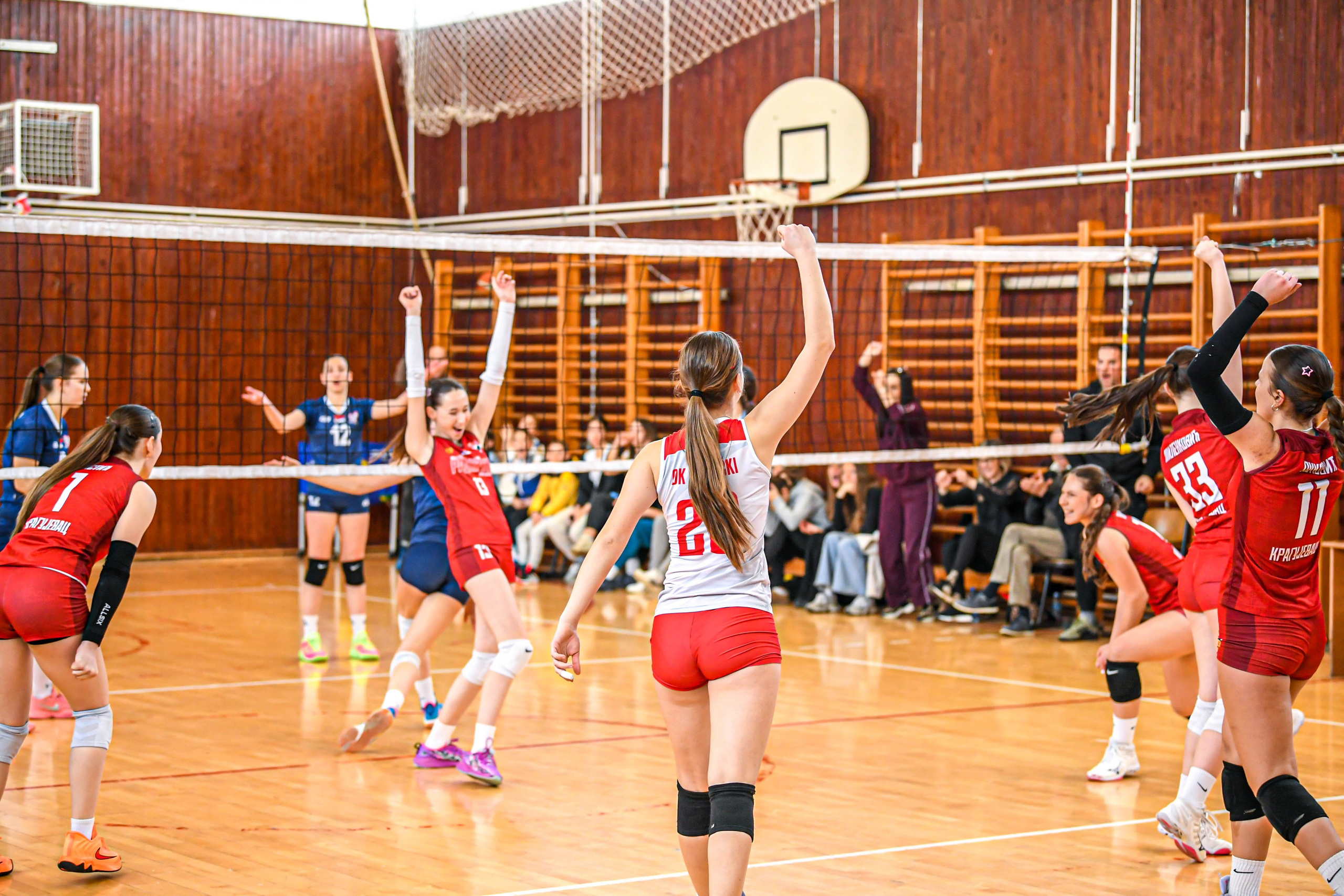 Odbojka 22.03.  Radnicki KG — BlockVolley JAG. Foto Simic Jagodina