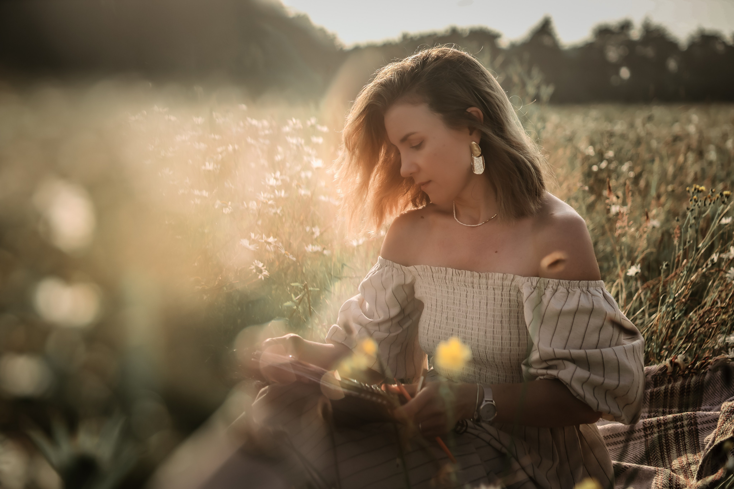 Daisy dreams. Photographer Co Dublin, Balbriggan — Agata Maliseva