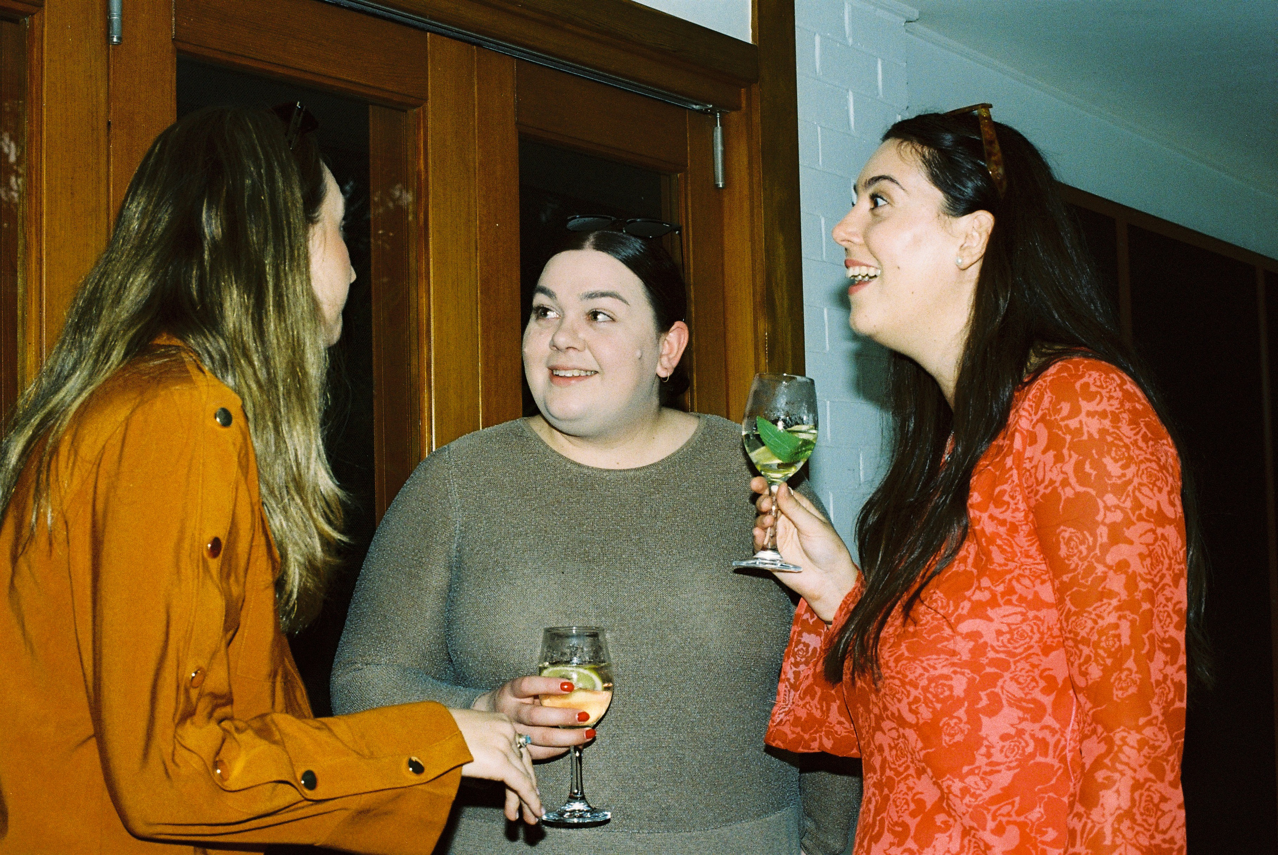 Engagement Party. Film portrait photographer