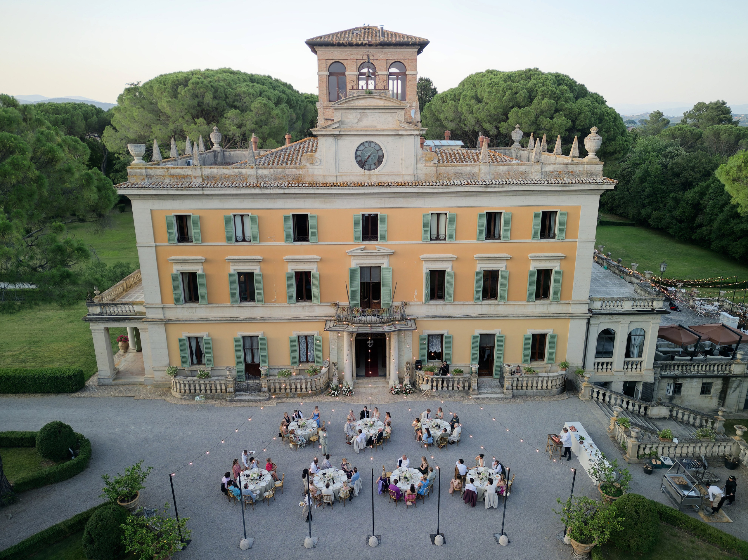 Wedding at La Torre di Pila, Umbria, Italy