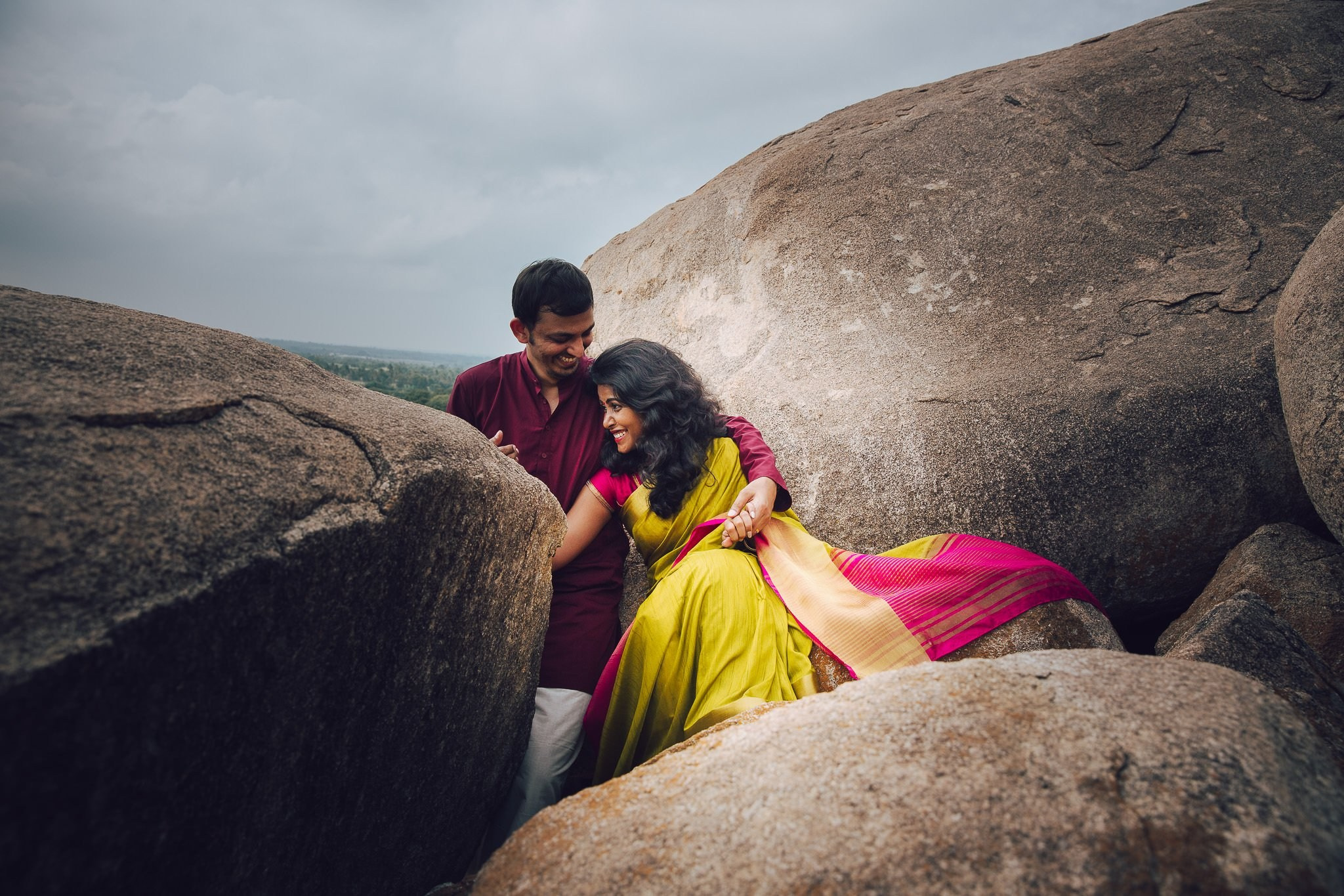 Pre-Wedding Couple Shoot at Avani, Karnataka | ONEIRO Photography