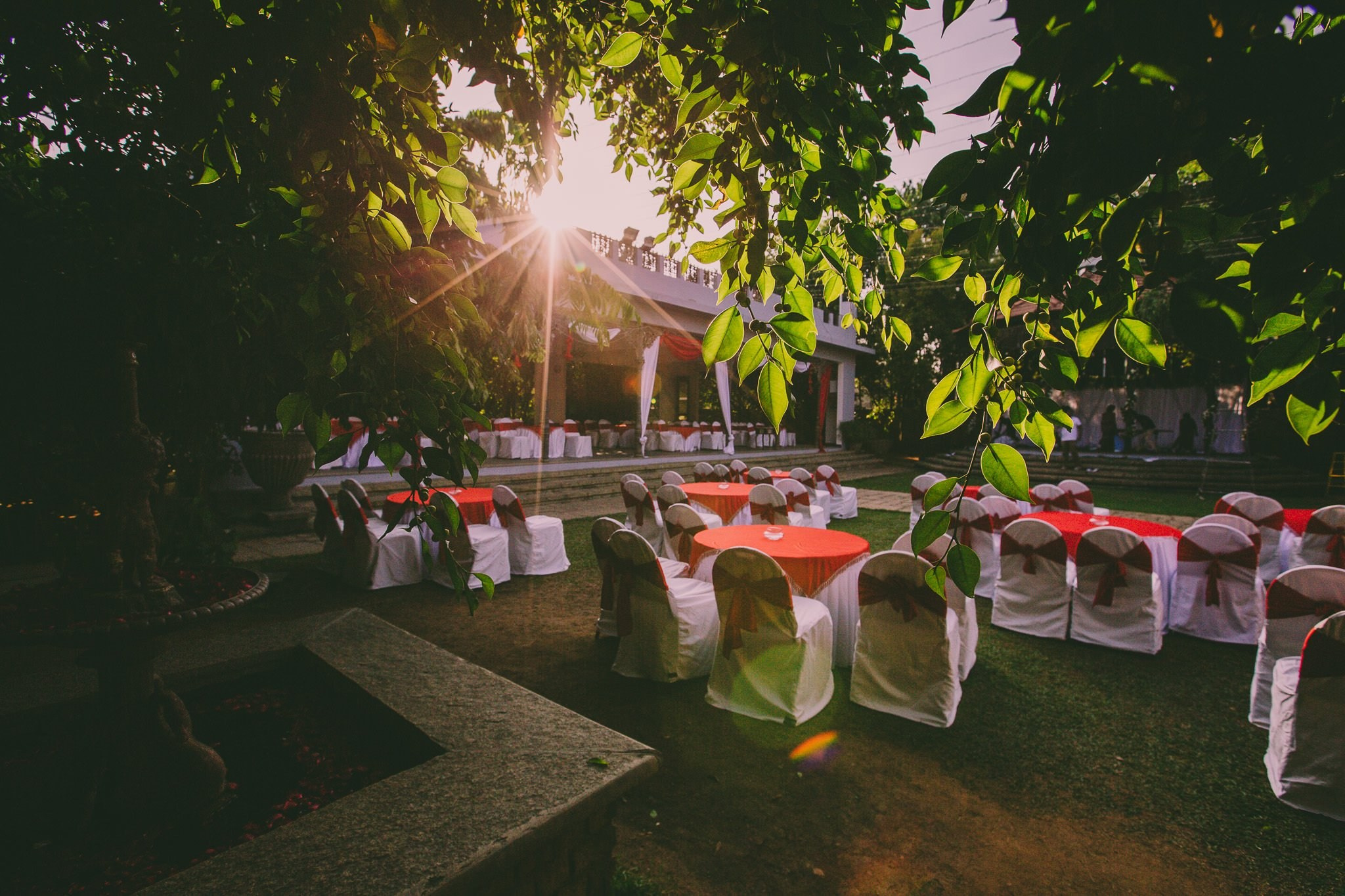 An intimate destination wedding at The Tamarind Tree, J.P Nagar, Bangalore
