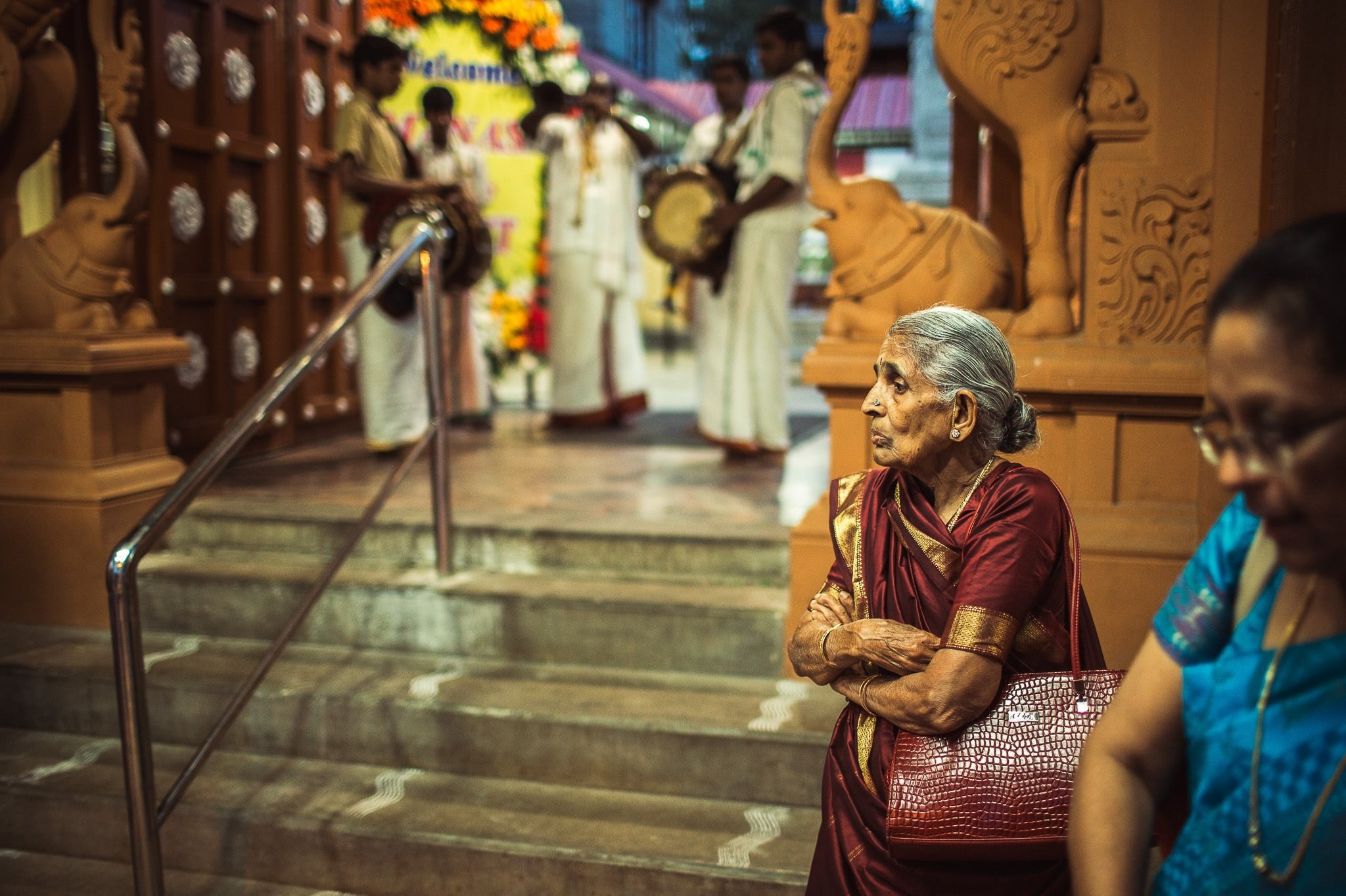 Traditional Kannada Brahmin Temple wedding, JP nagar, Bangalore