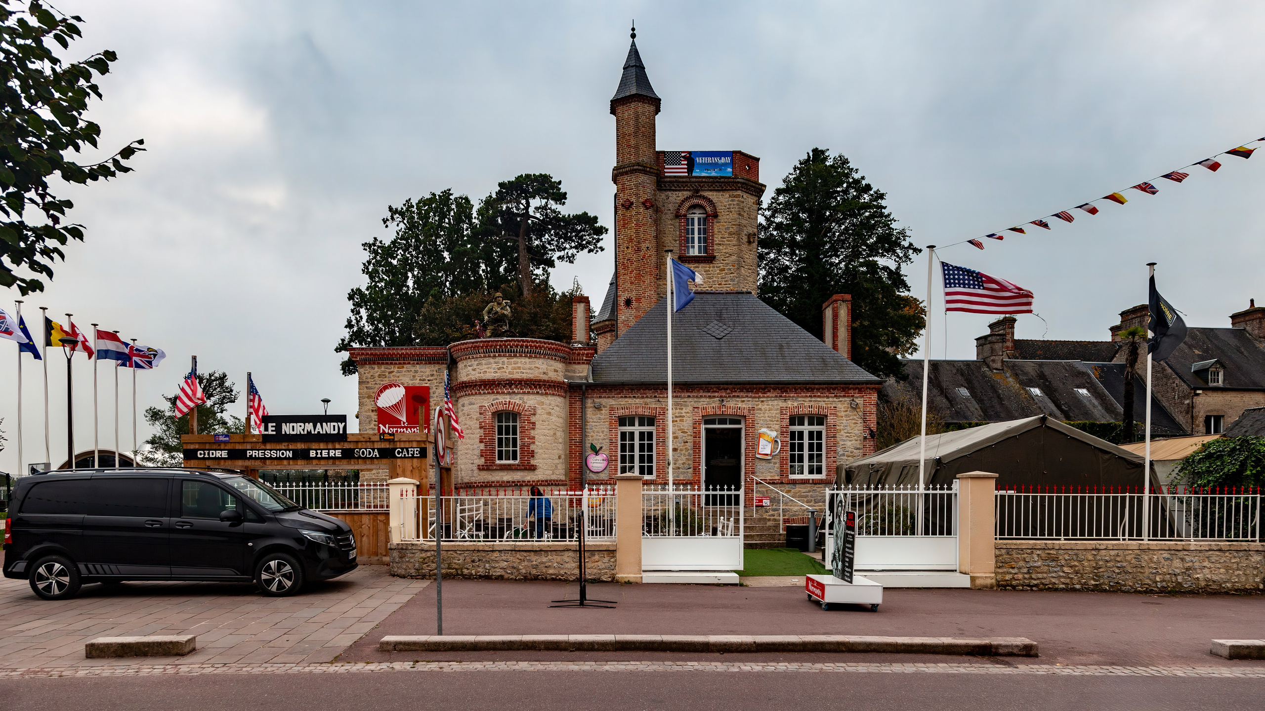 181.Sainte Mere Eglise.France.20.9.2024. Путешествия в формате 360......