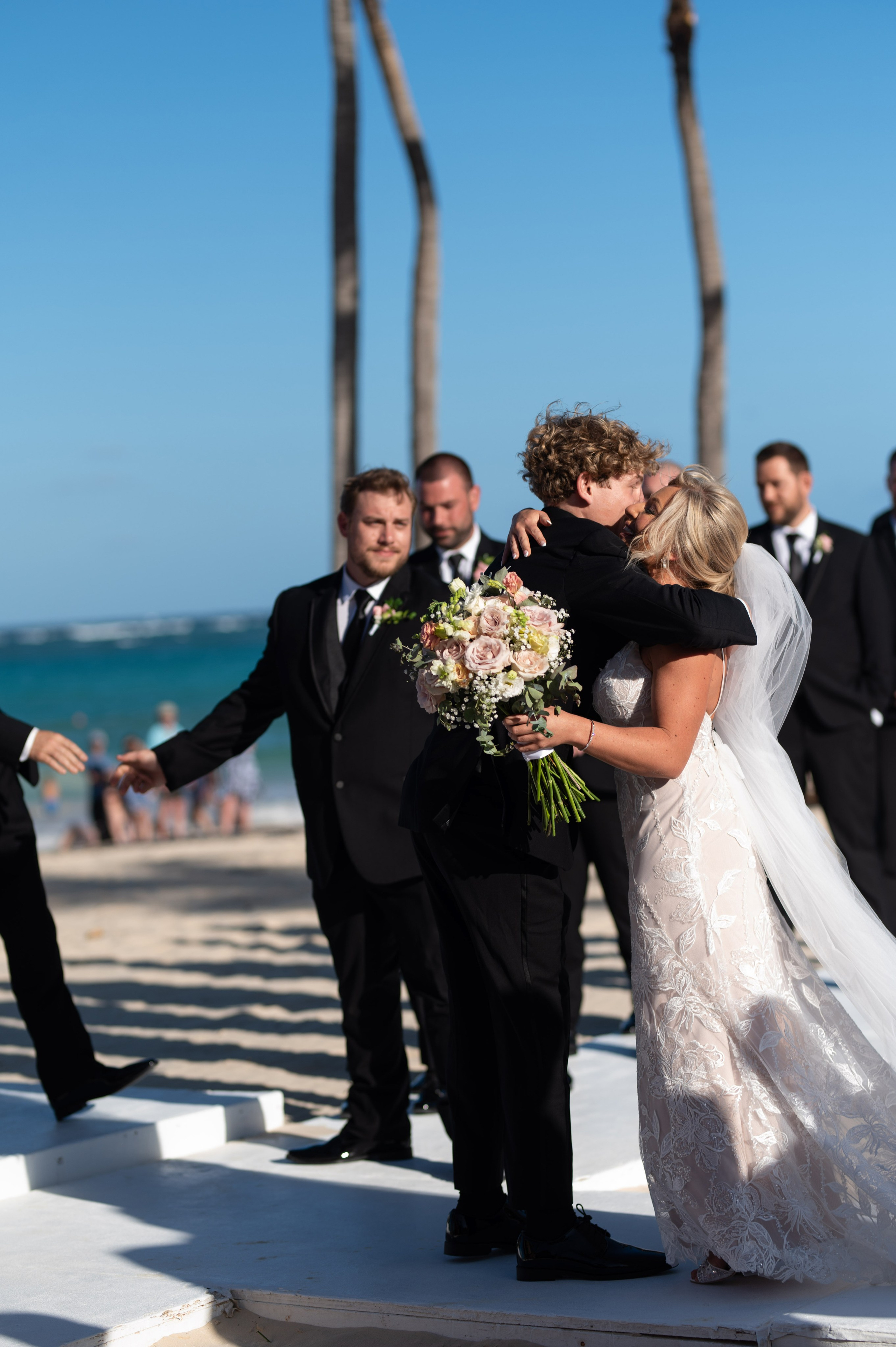 Dream Wedding of Caitlin & Ryan at Kukua Beach, Punta Cana