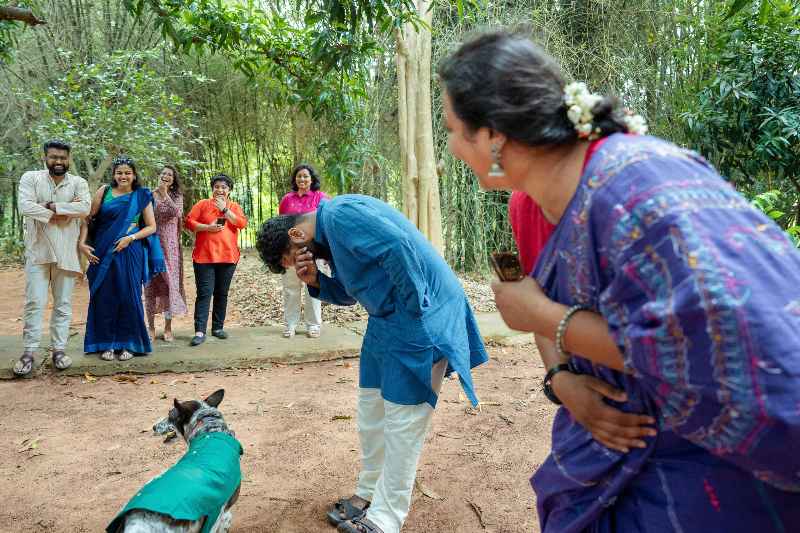 Shraddha & Sumukha, Mantra Mangalya Wedding under a Mango Tree, Red Earth Kabini | Truly Yours