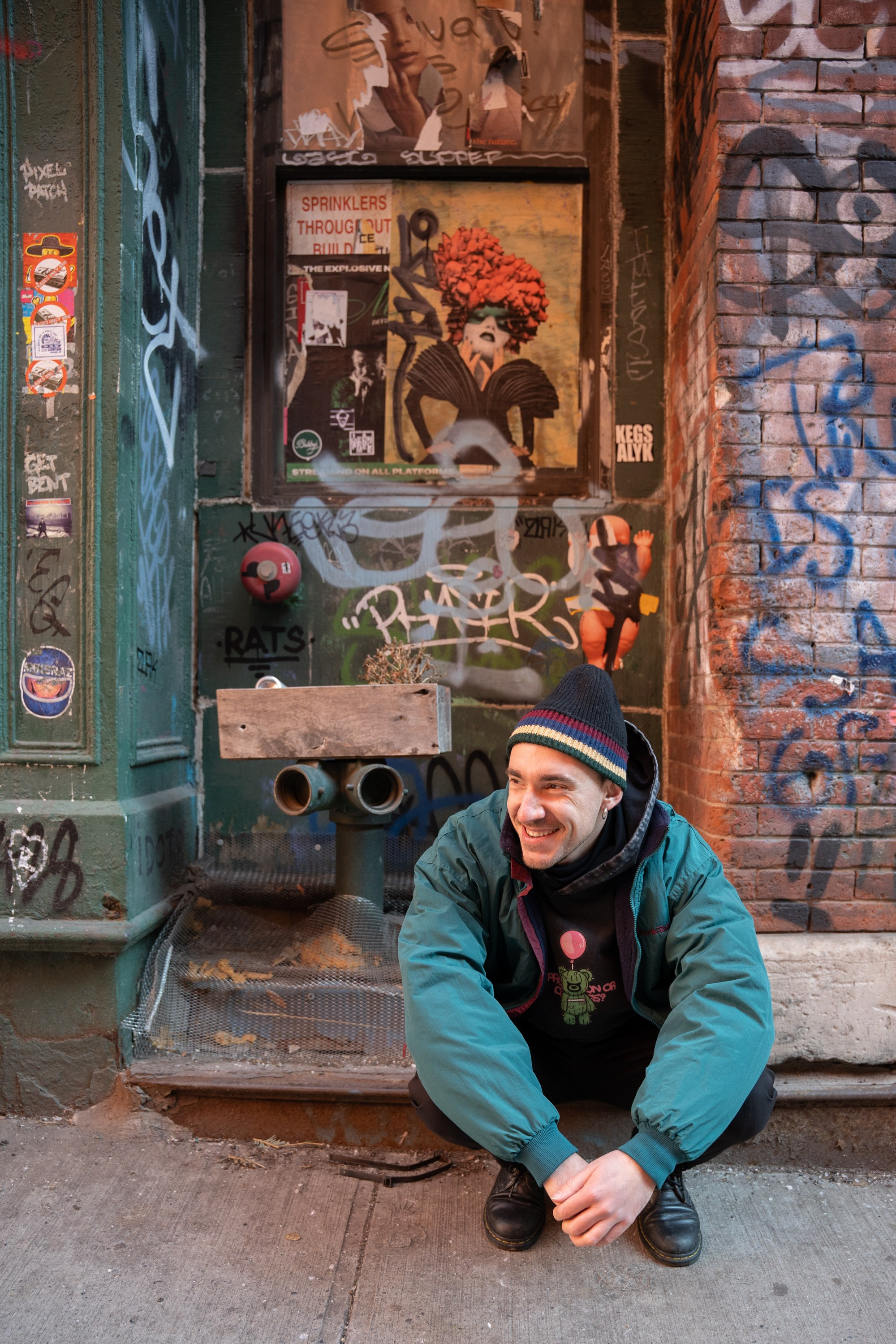 Advertising photo shoot for a clothing brand. Portrait and wedding photographer in New York