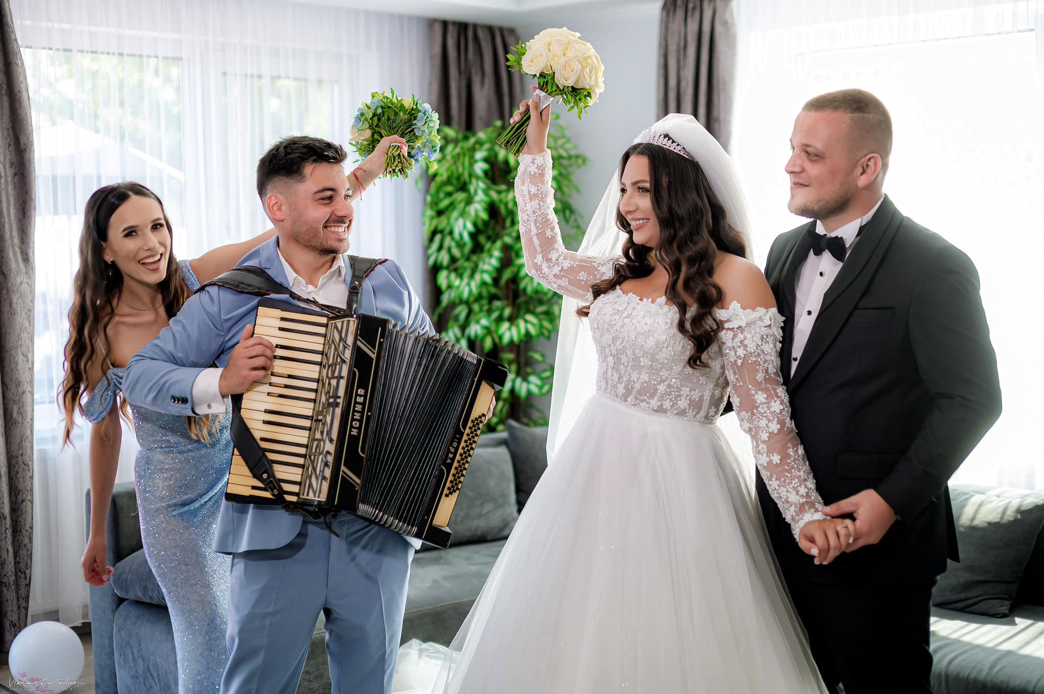 Sedinta foto in ziua nuntii. Vladimir Constantinescu - Fotograf de nunta Constanta