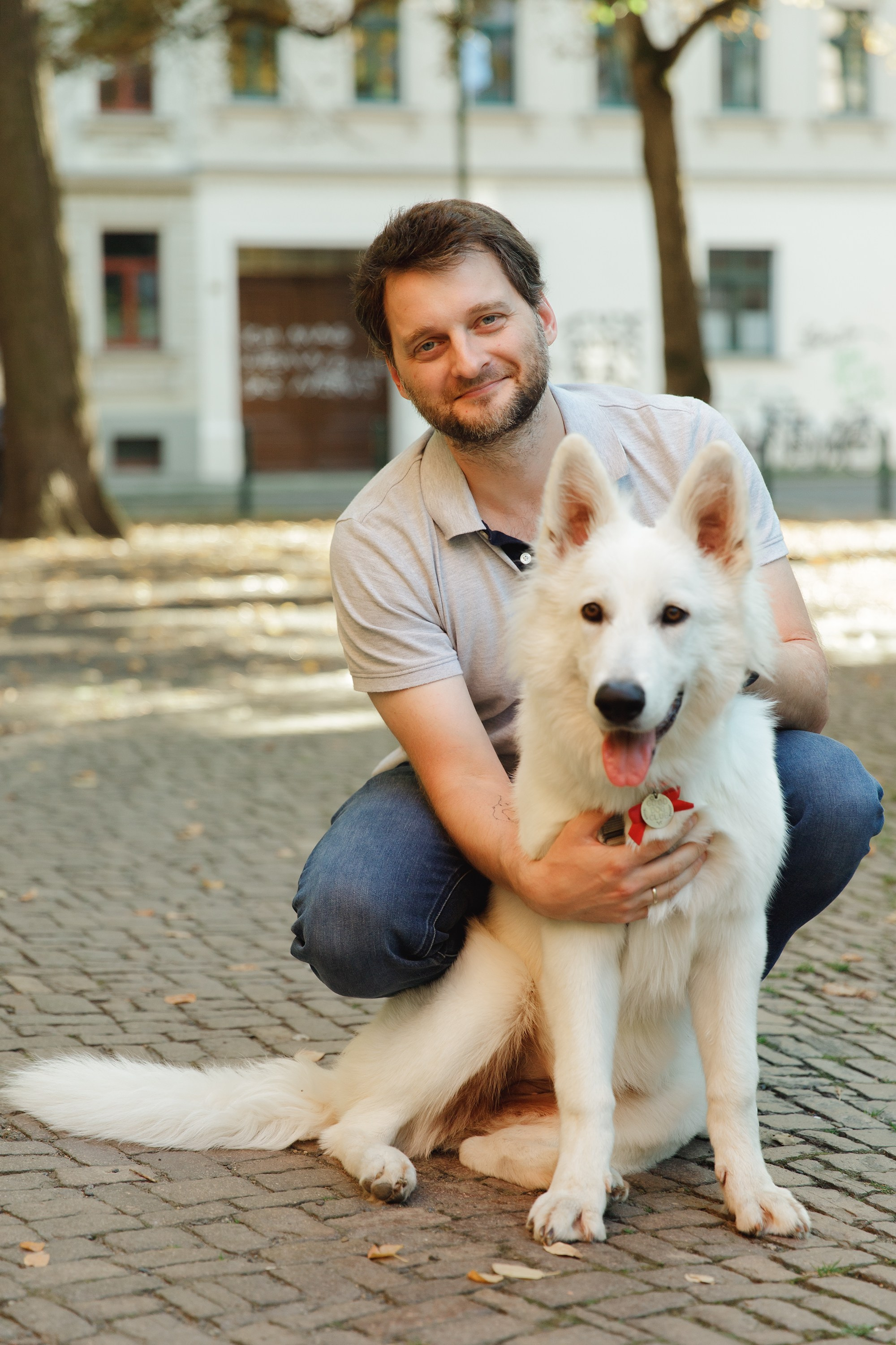 Astra in Leipzig. Kaja | fotograf we Wrocławiu | ludzie i psy