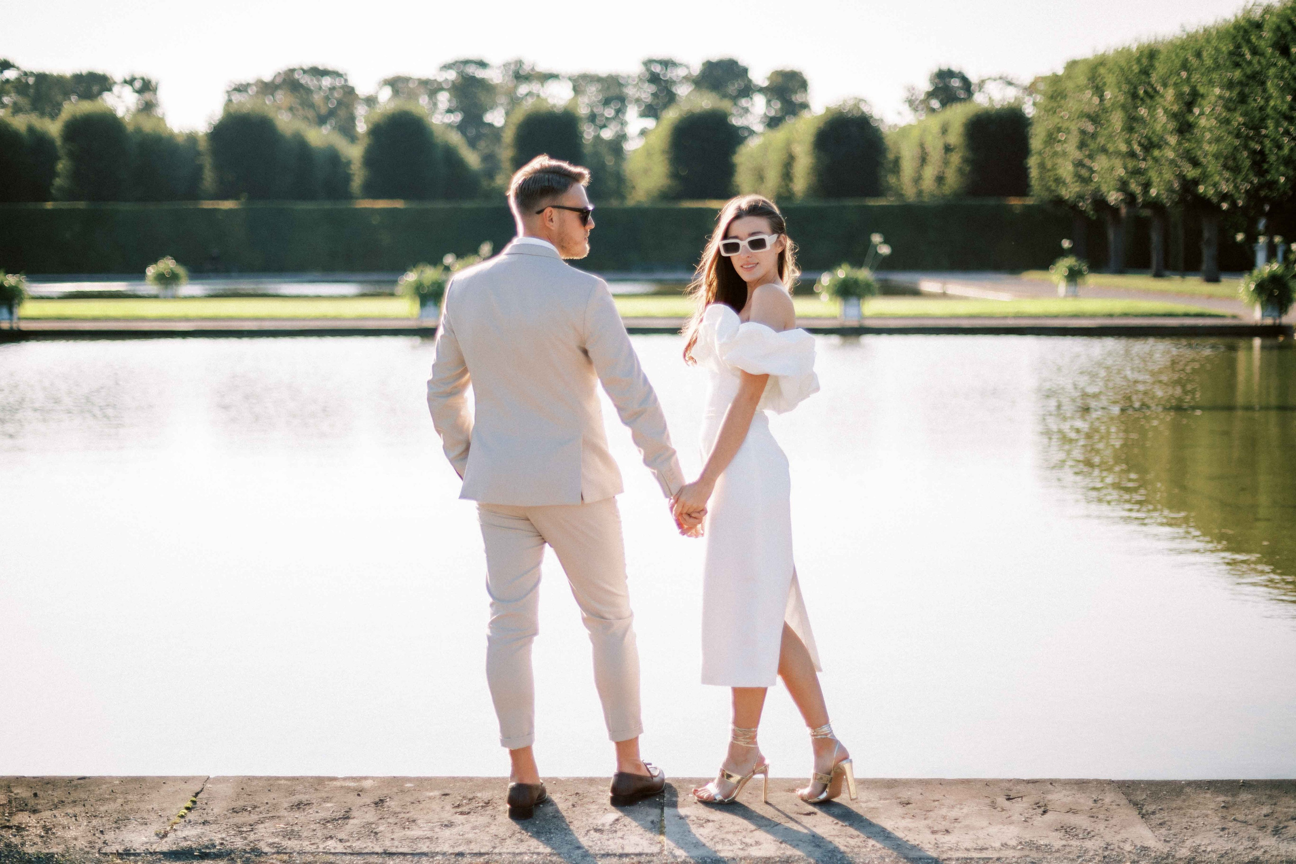 After Wedding Shoot at Sunset