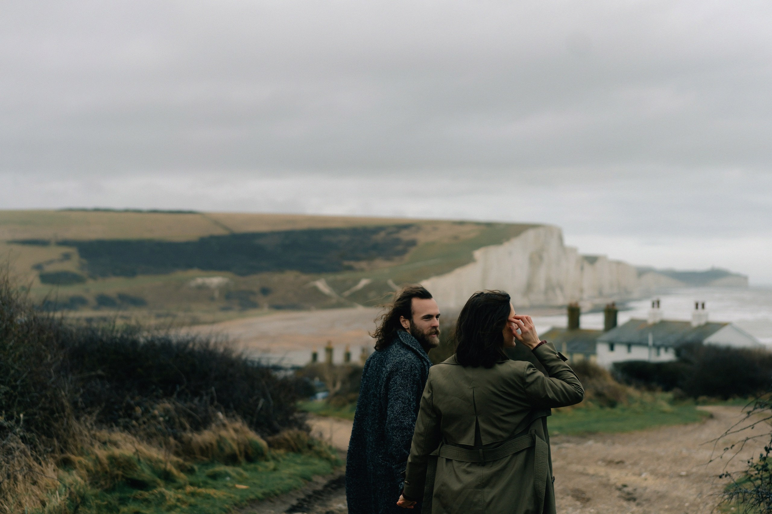 Engagement session in Seven Sisters. London portrait and family photographer