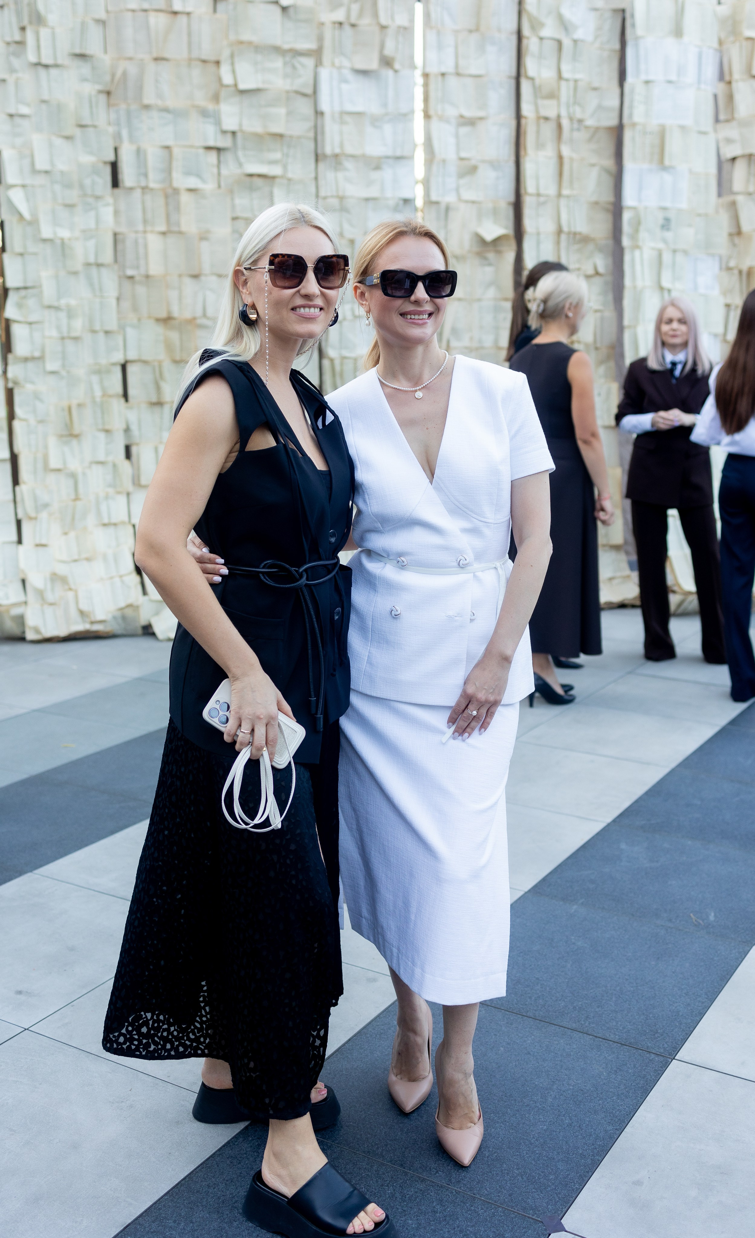 L.Storojuc backstage runway. MATVEEVA STUDIO