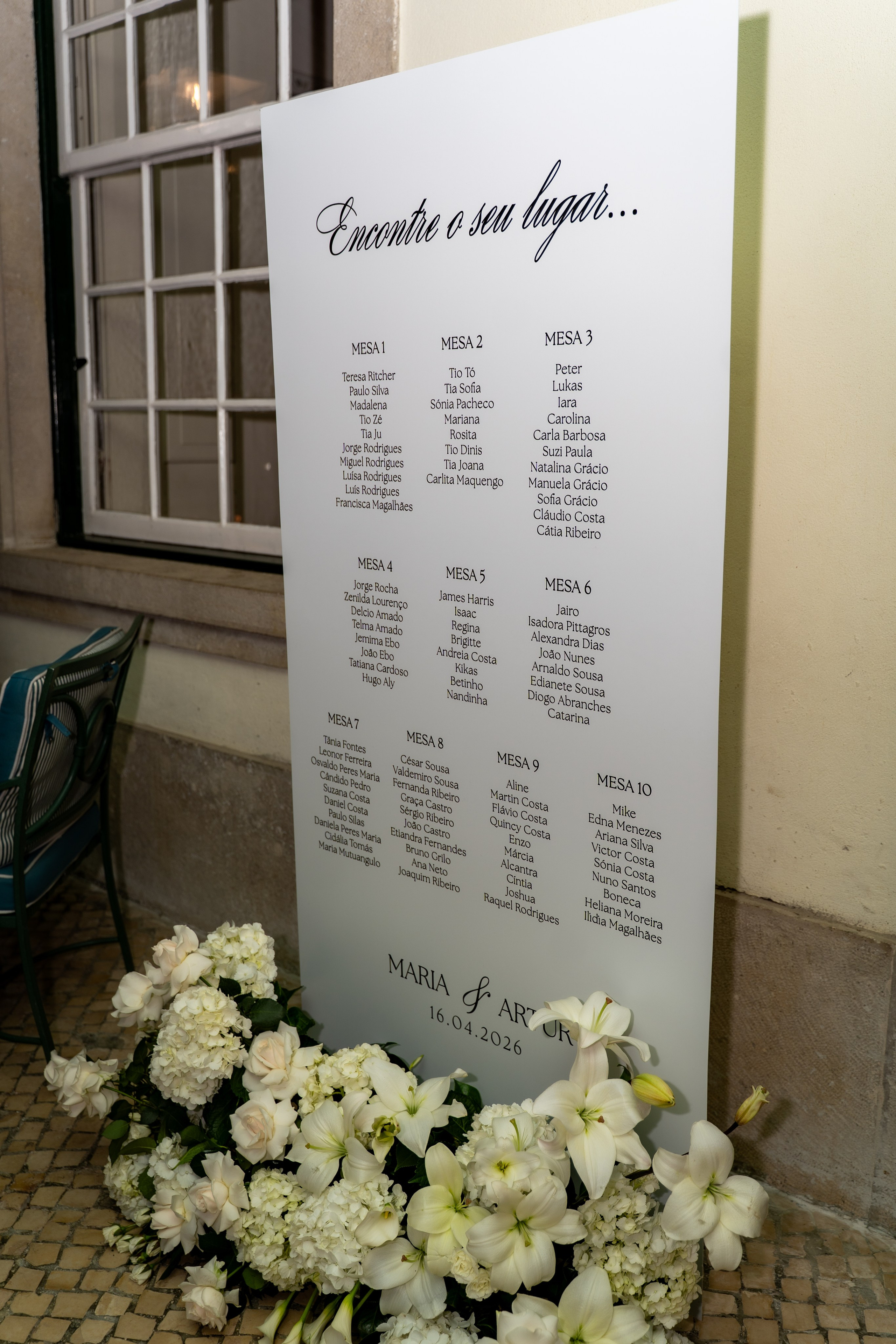 Maria & Artur. Fazemos o seu casamento ser lembrado por gerações