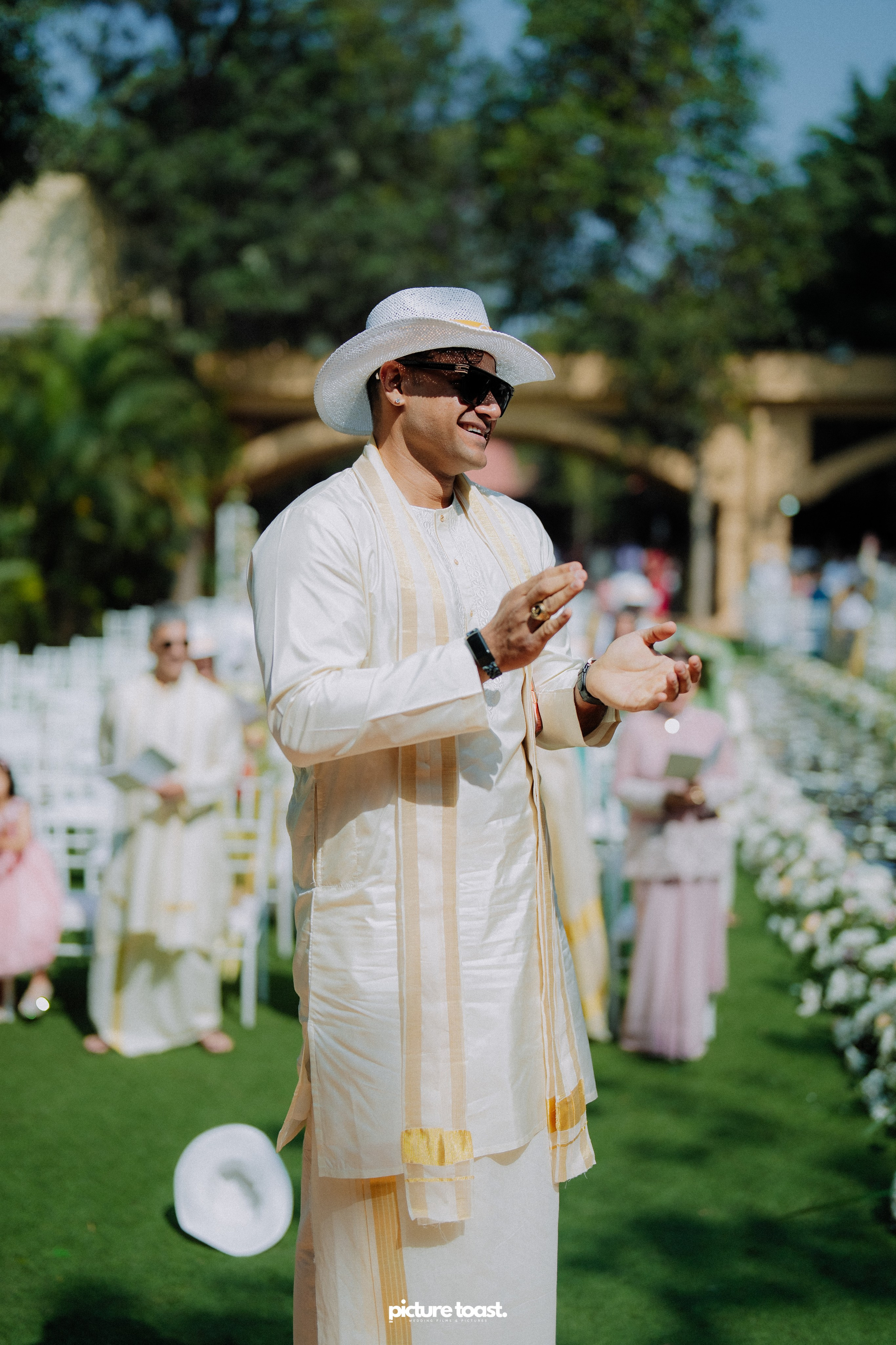 Blessing of Rajiv & Aashna. Fine art Wedding Photographers in India & Canada