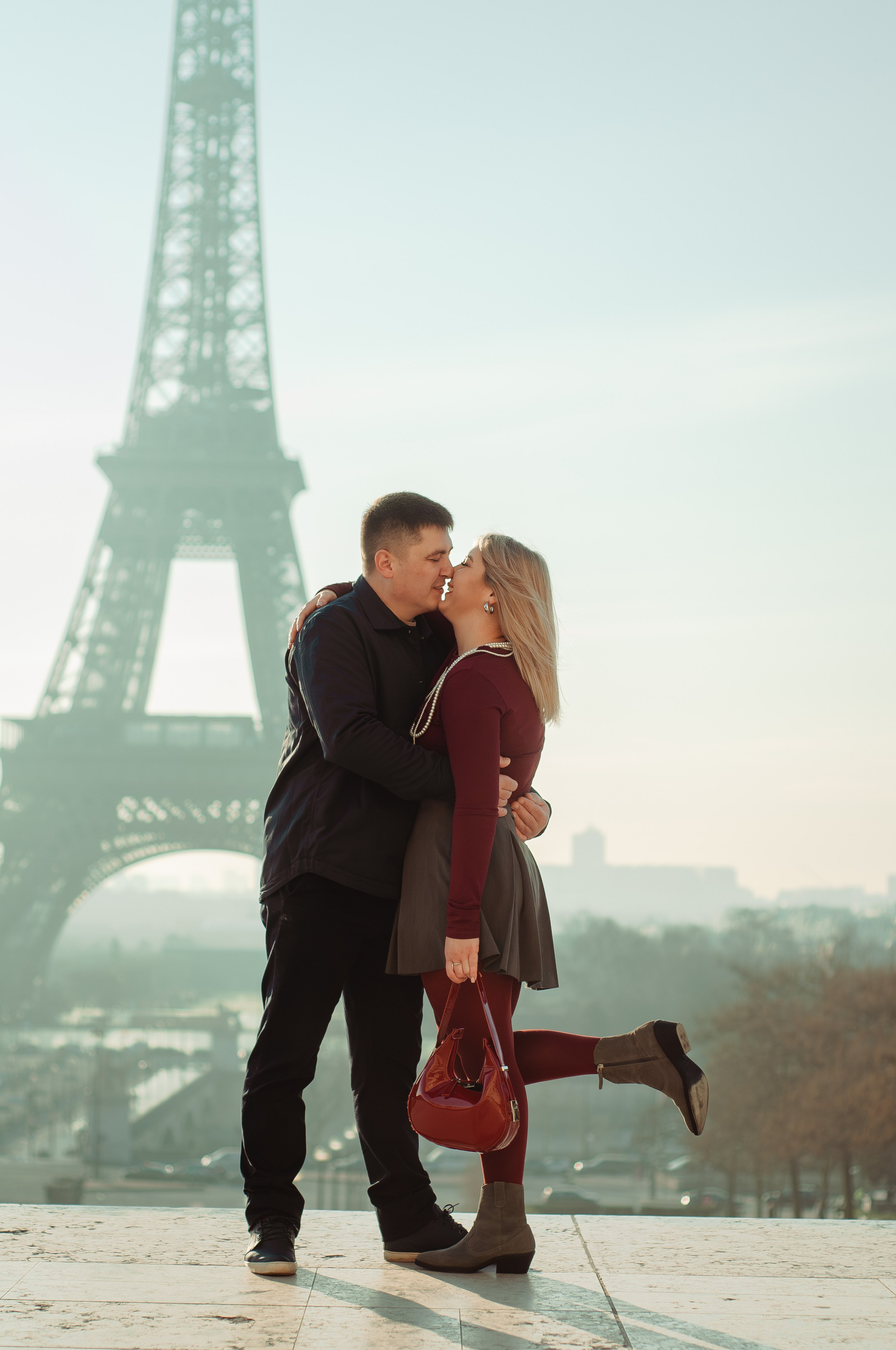 Couple photoshoot. Paris photographer — Polina Osipova