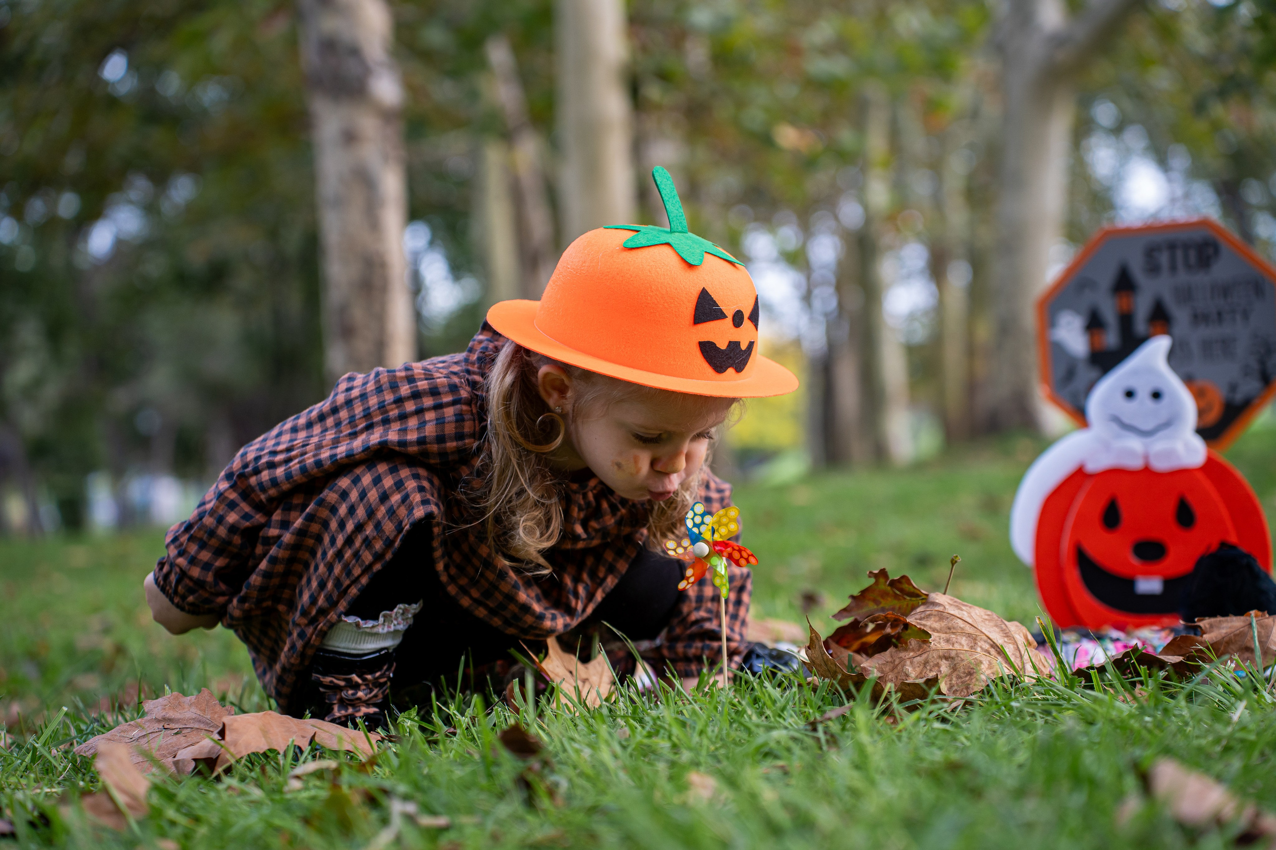 Anelise & Eleni Haloween Party. Adelinne