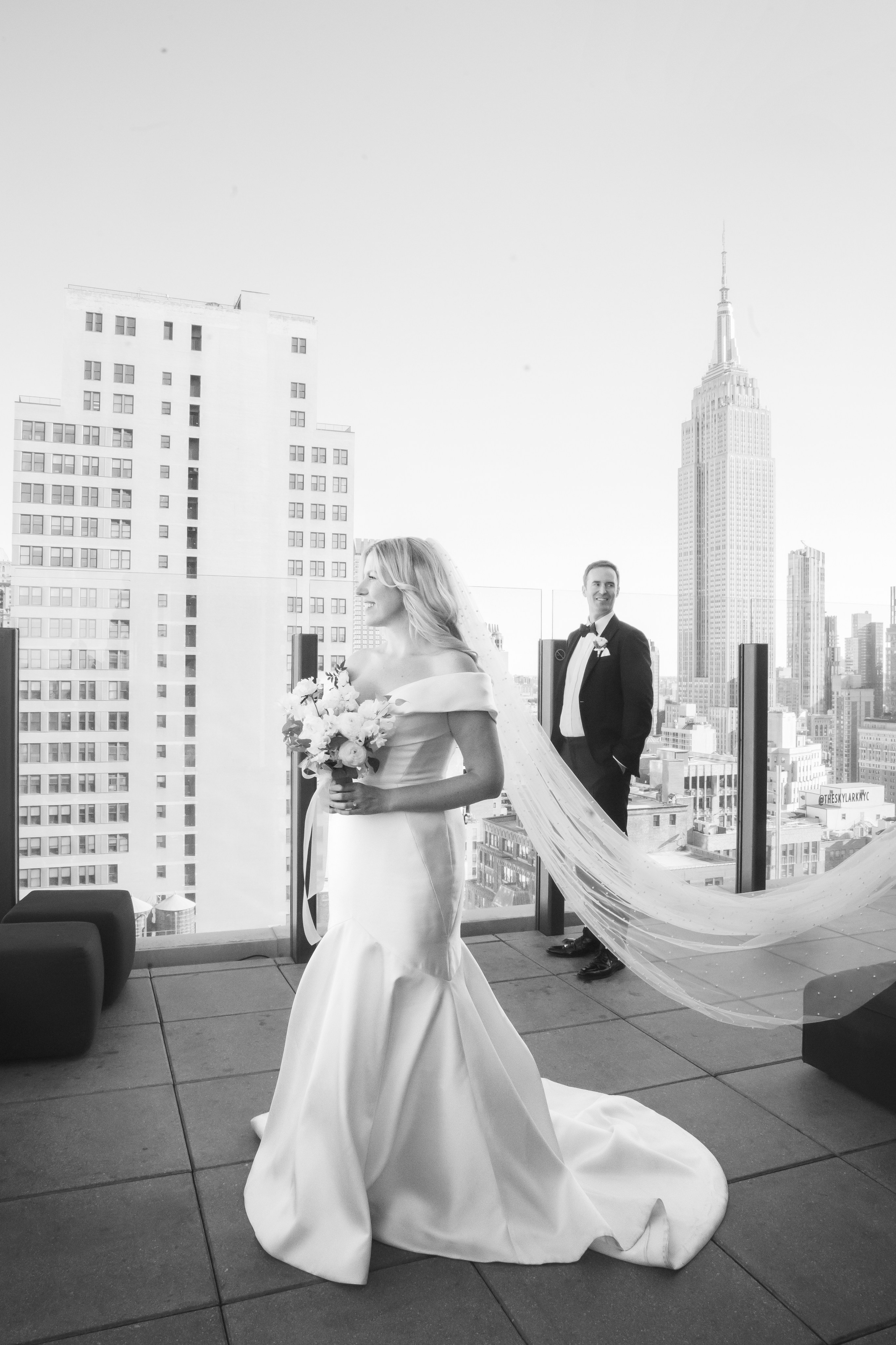 Arleta & Barry, The Skylark, NY. Wedding Photo & Video