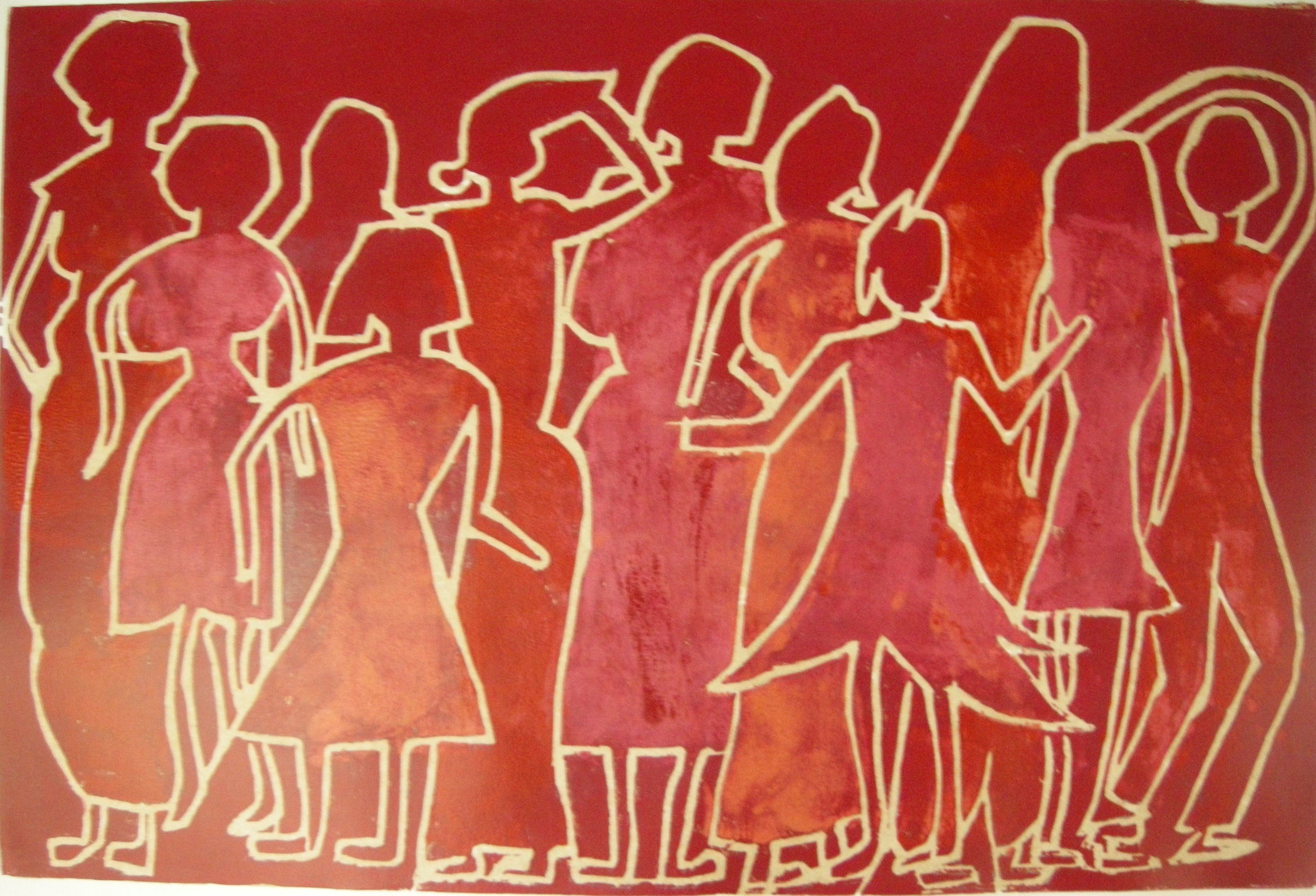 11-wir, 2018 - 40x60 auf Papier 60x80