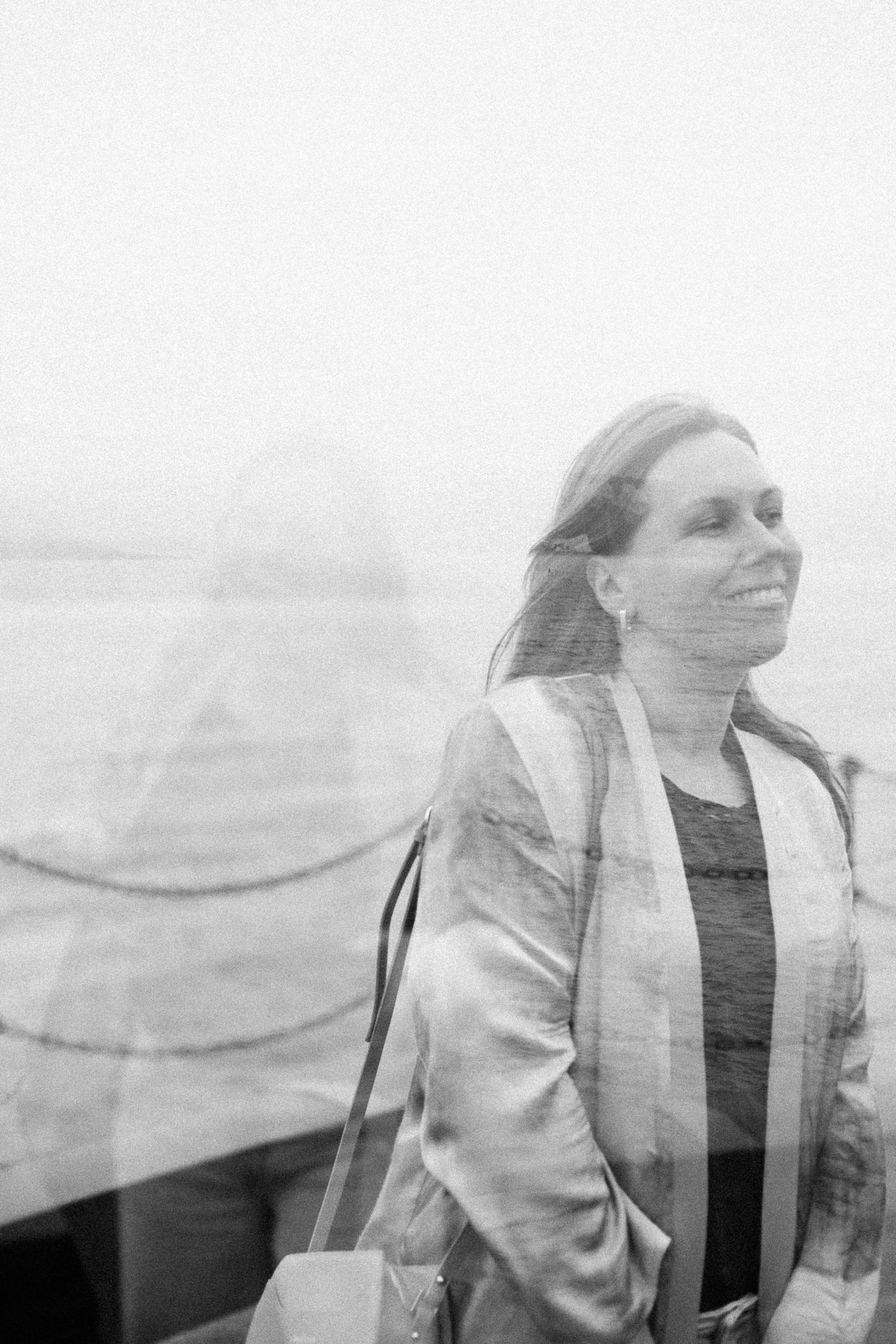 Katya near the lighthouse. Victoria Dini. Art photography in London / Folkestone, UK