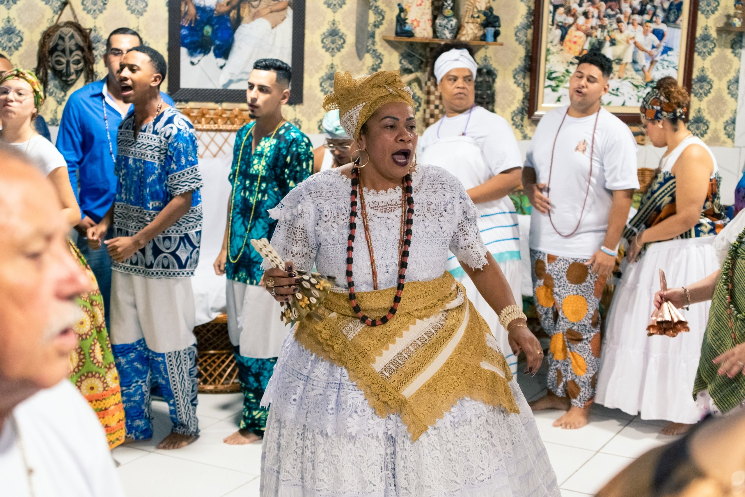 19/04/2025 — Iniciação Oloyê Pablo, Ajoyê Maria Júlia e Iyawo Arthur. Aladá Produções