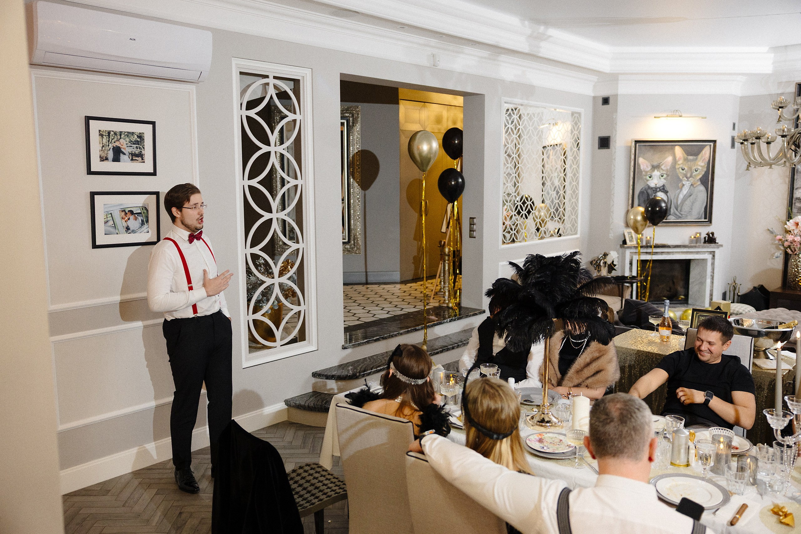 Вечеринка в стиле Великого Гэтсби | Фотограф в Риге. Евгений Тимофеев | Свадебный и контент-фотограф и видеограф в Риге