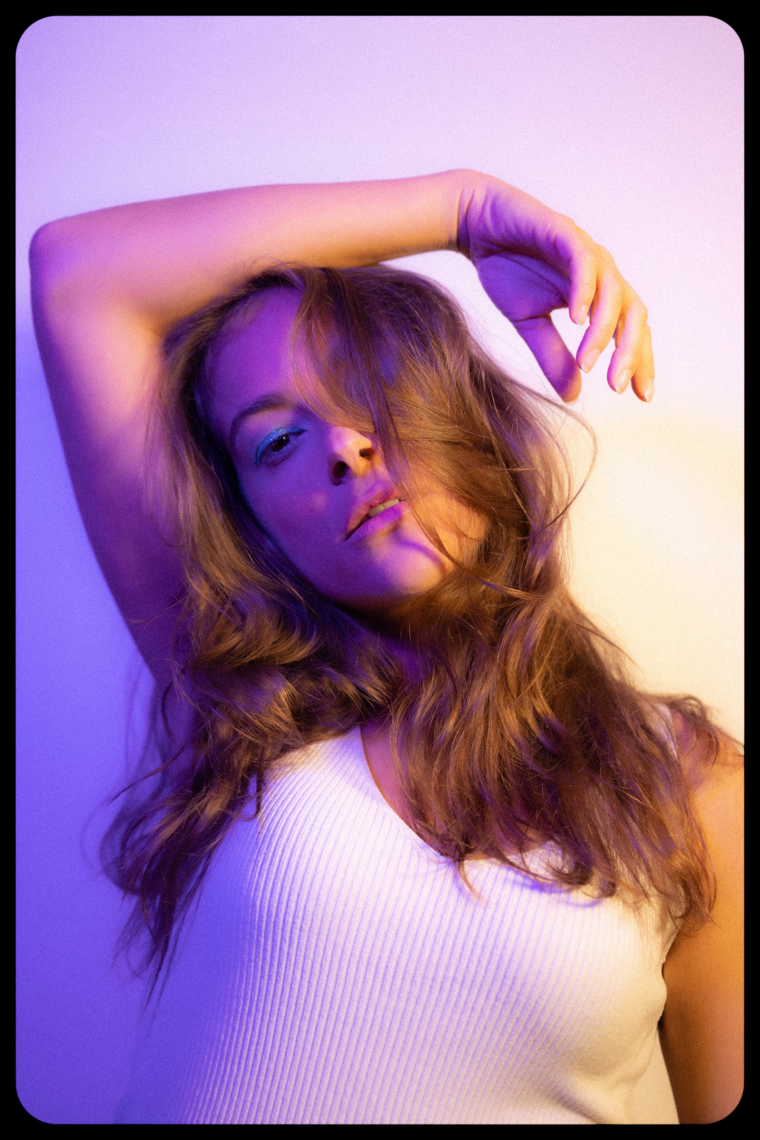 Portrait photo shoot in the studio MKn Visual - Shoot,makeup,postprod and art direction by MKn Visual