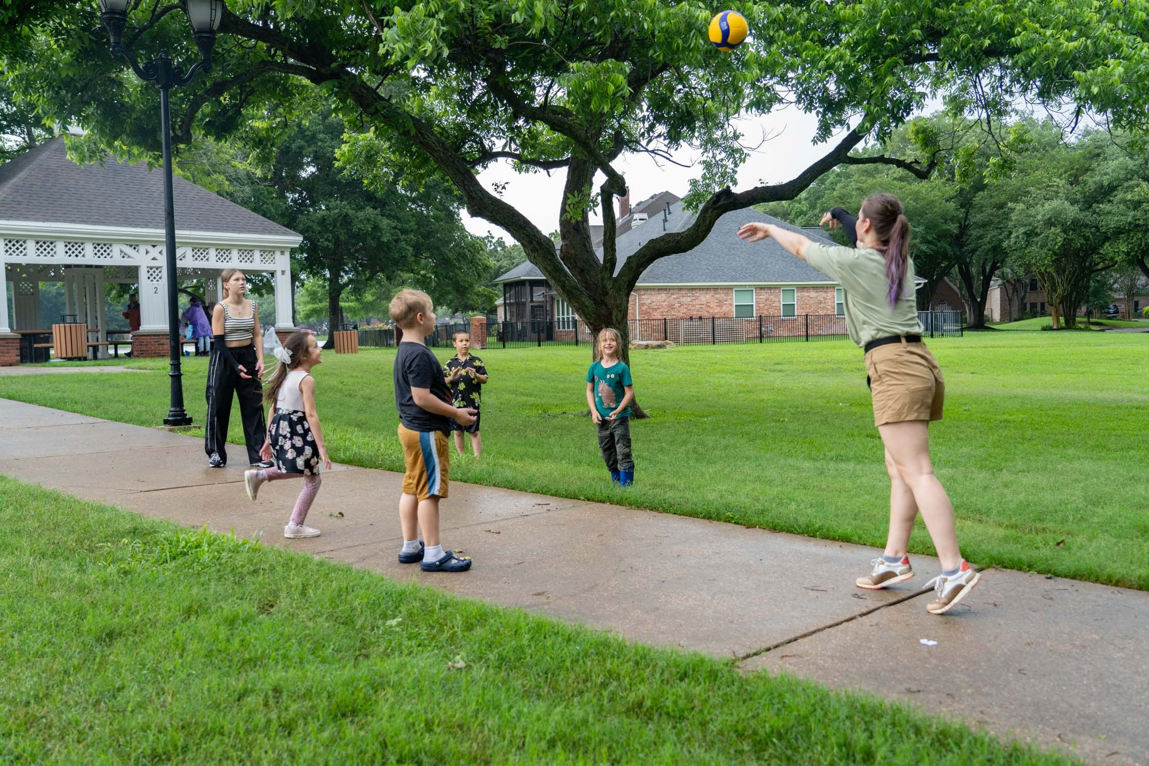 Easter picnic. Photographer Irina Kozhemyakina. Houston