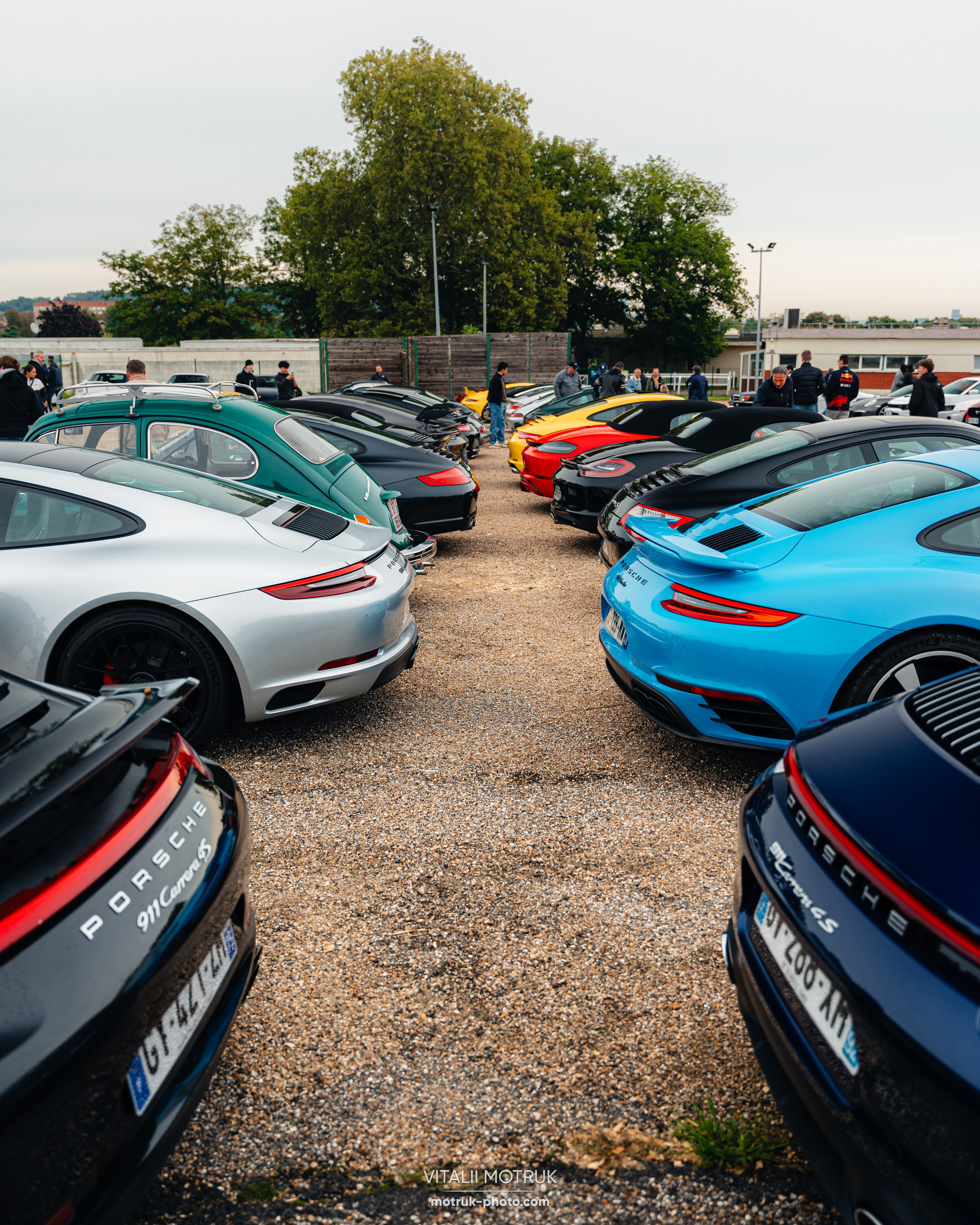 Cars and Coffee 29 septembre 2024. Photographe de voitures à Paris — Vitalii Motruk
