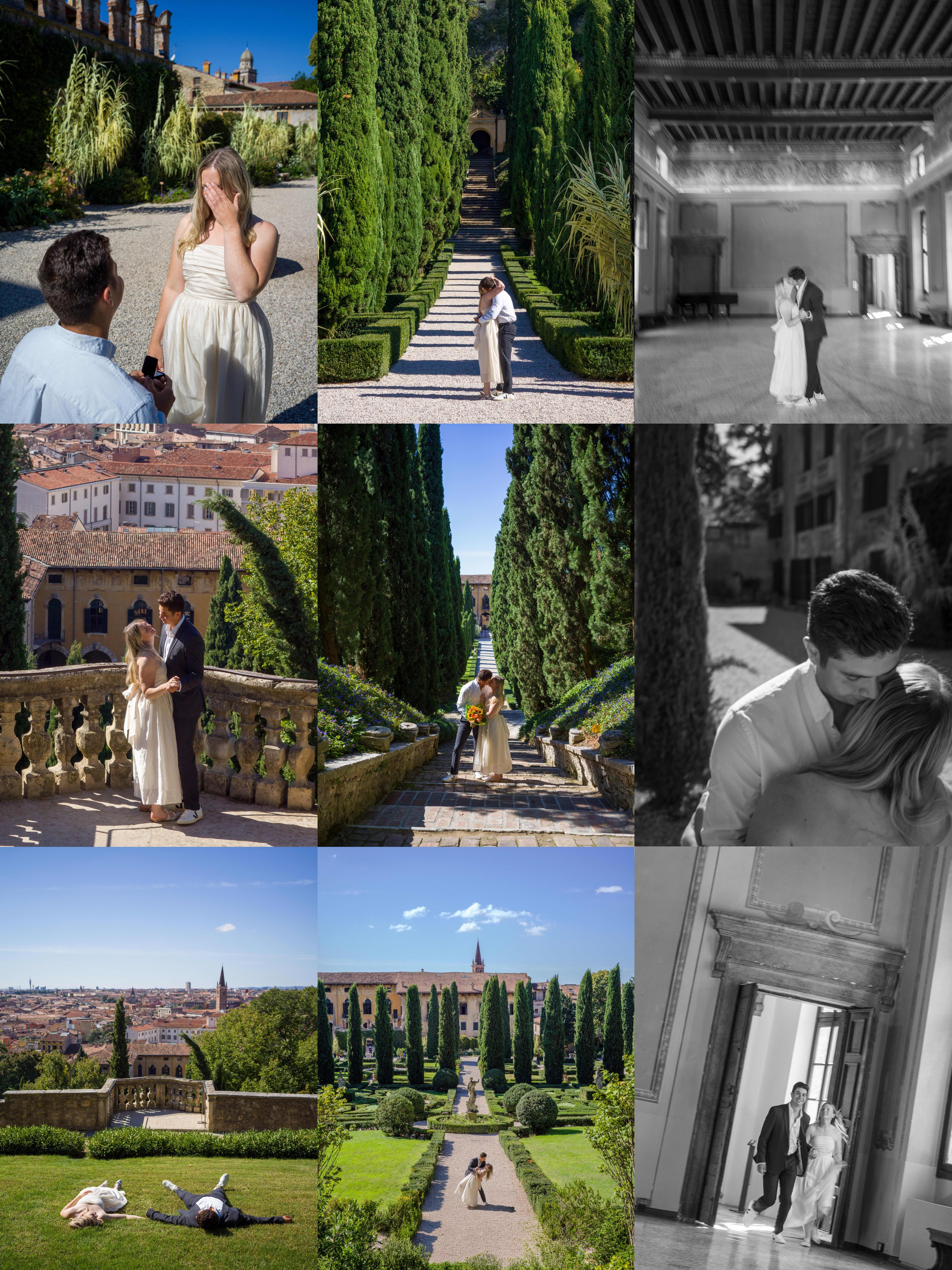 Proposal, Verona, Giardino Giusti