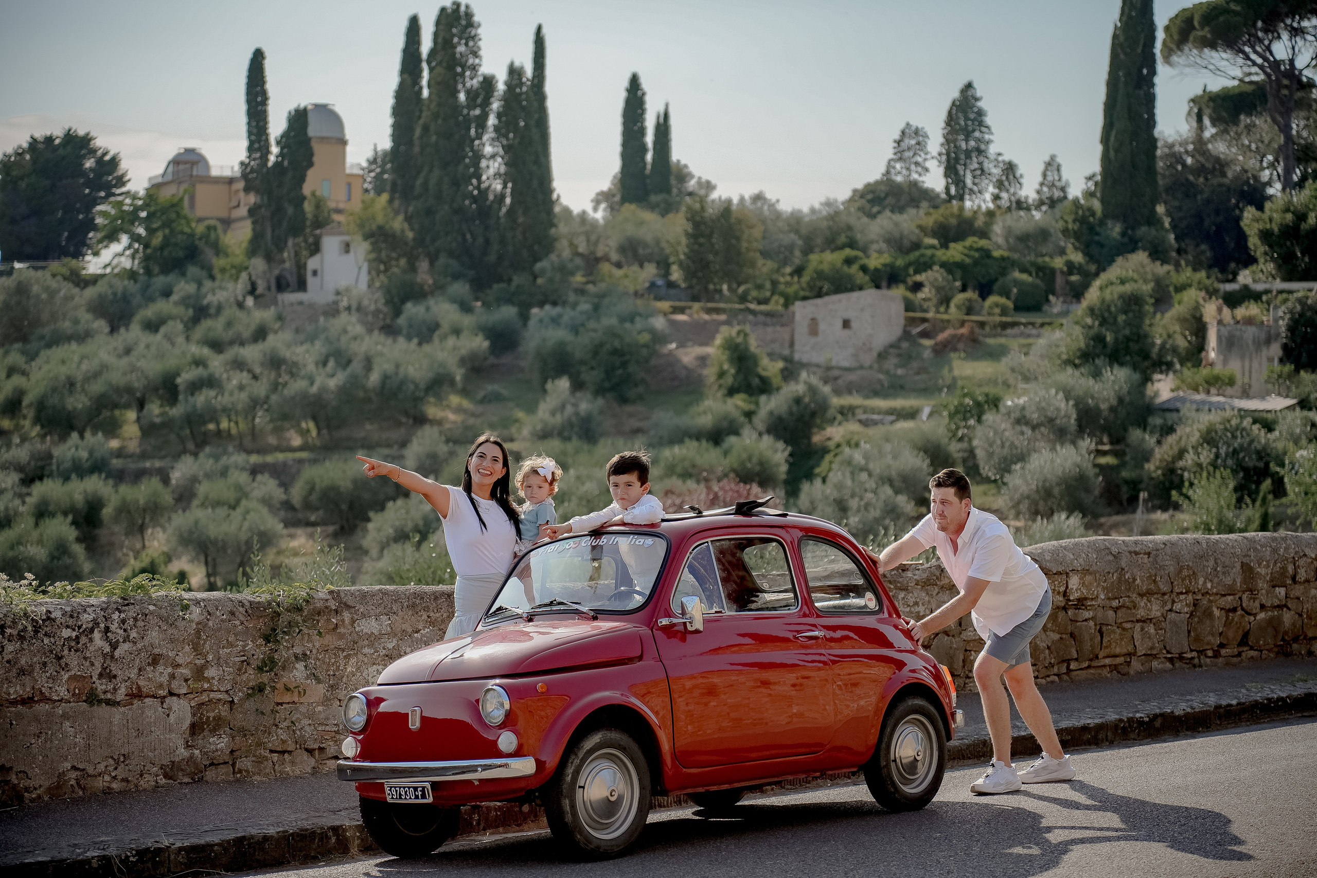 Maria & Family. Wedding Photographer in Italy