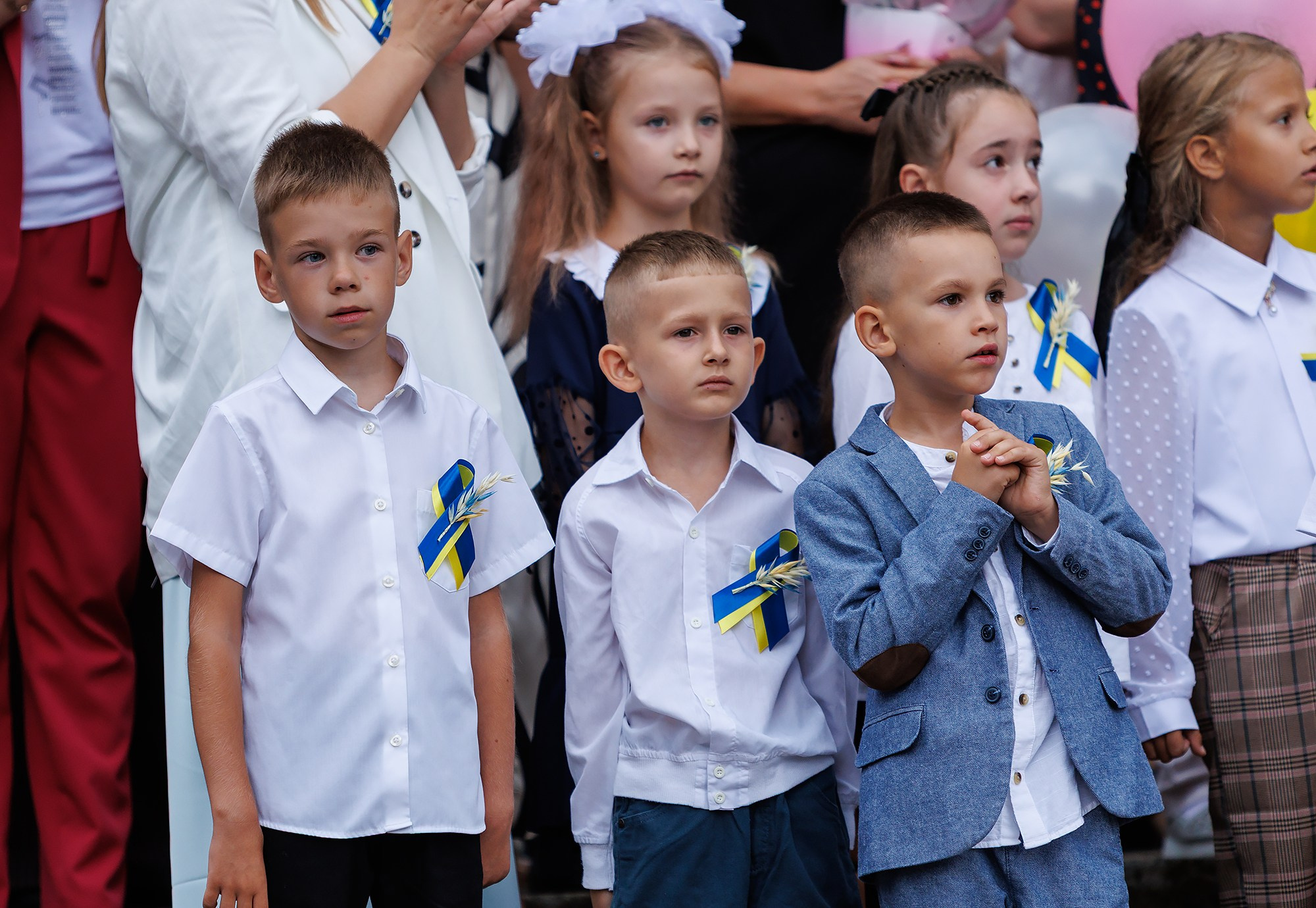 1 вересня першоклашки
