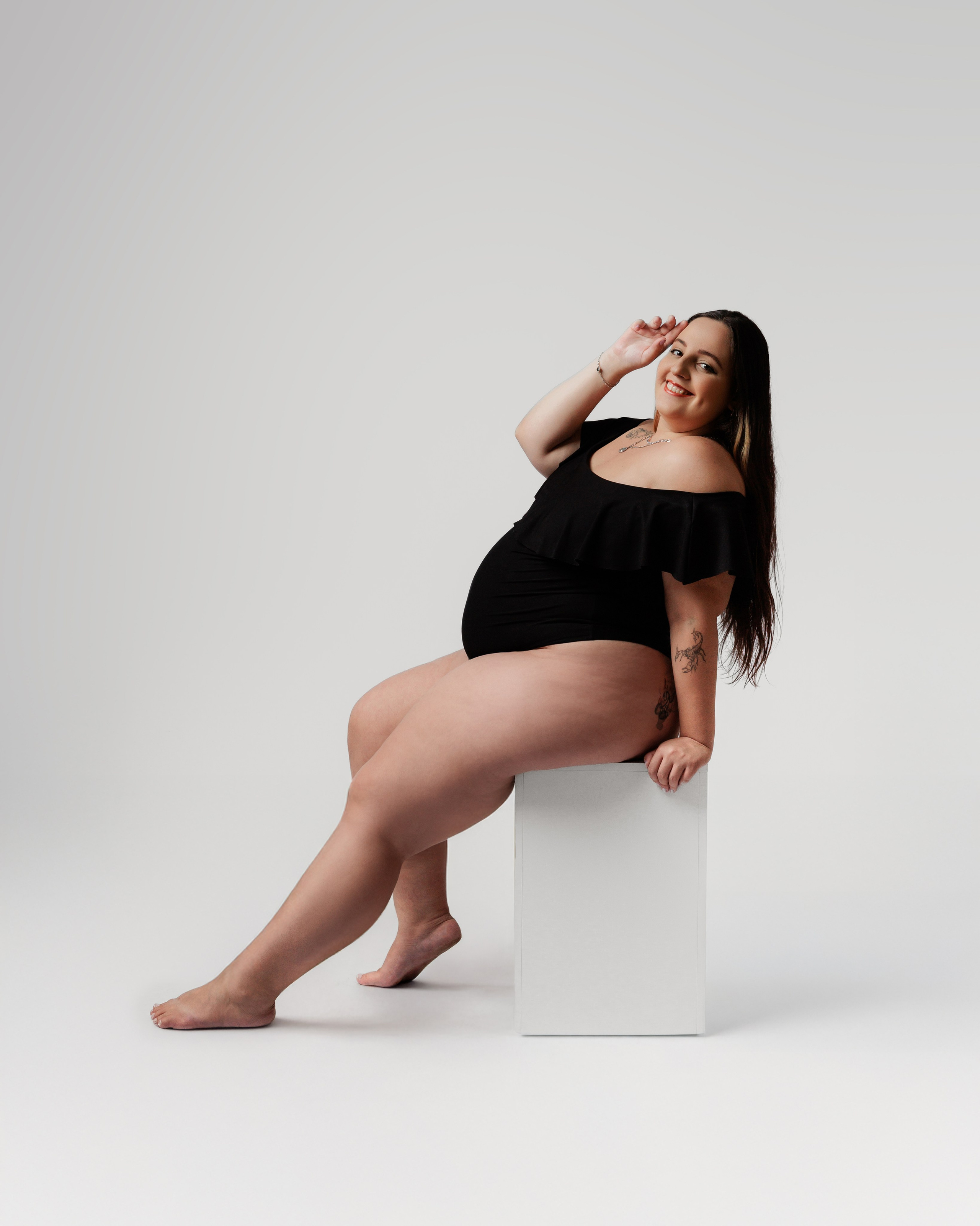 2025 | Grazi — Gestante — Estudio. Denis Damasceno | Fotografia