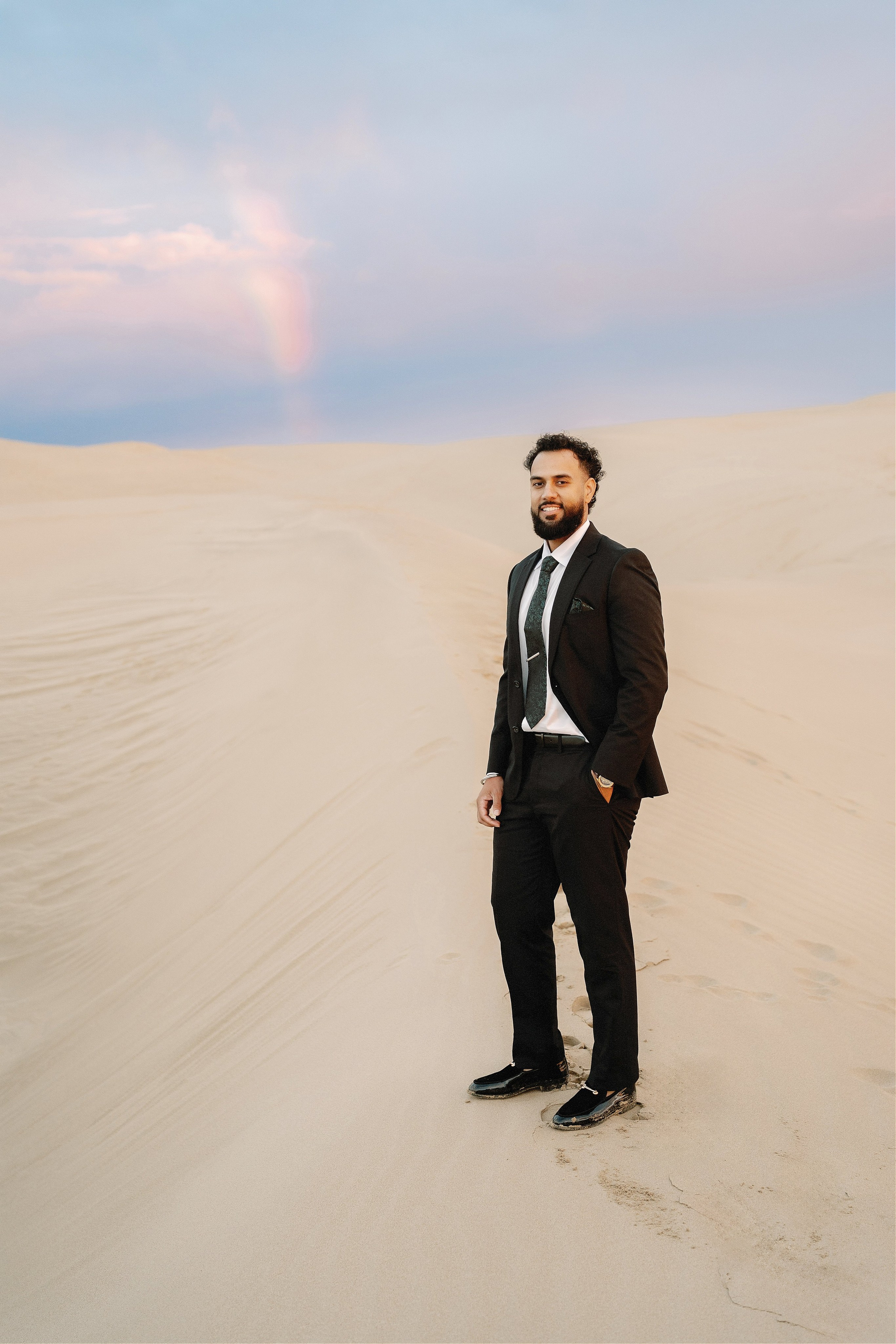 Elopement at Pismo Beach Sand Dunes, California. Wedding Photography & Videography Team in California, Los Angeles, San Francisco, San Diego and Travel