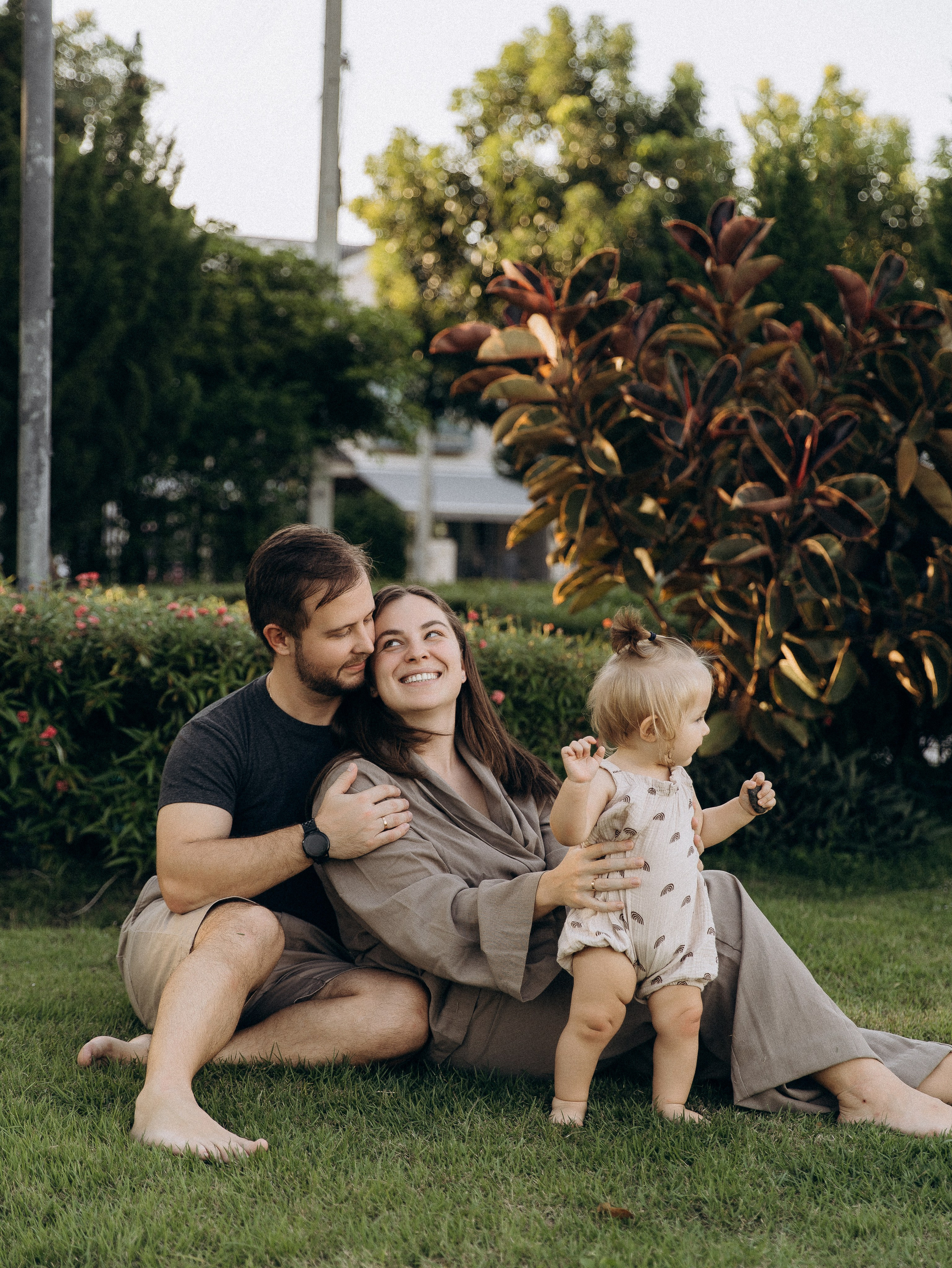 At home. Family and wedding photographer in Bangkok, Thailand