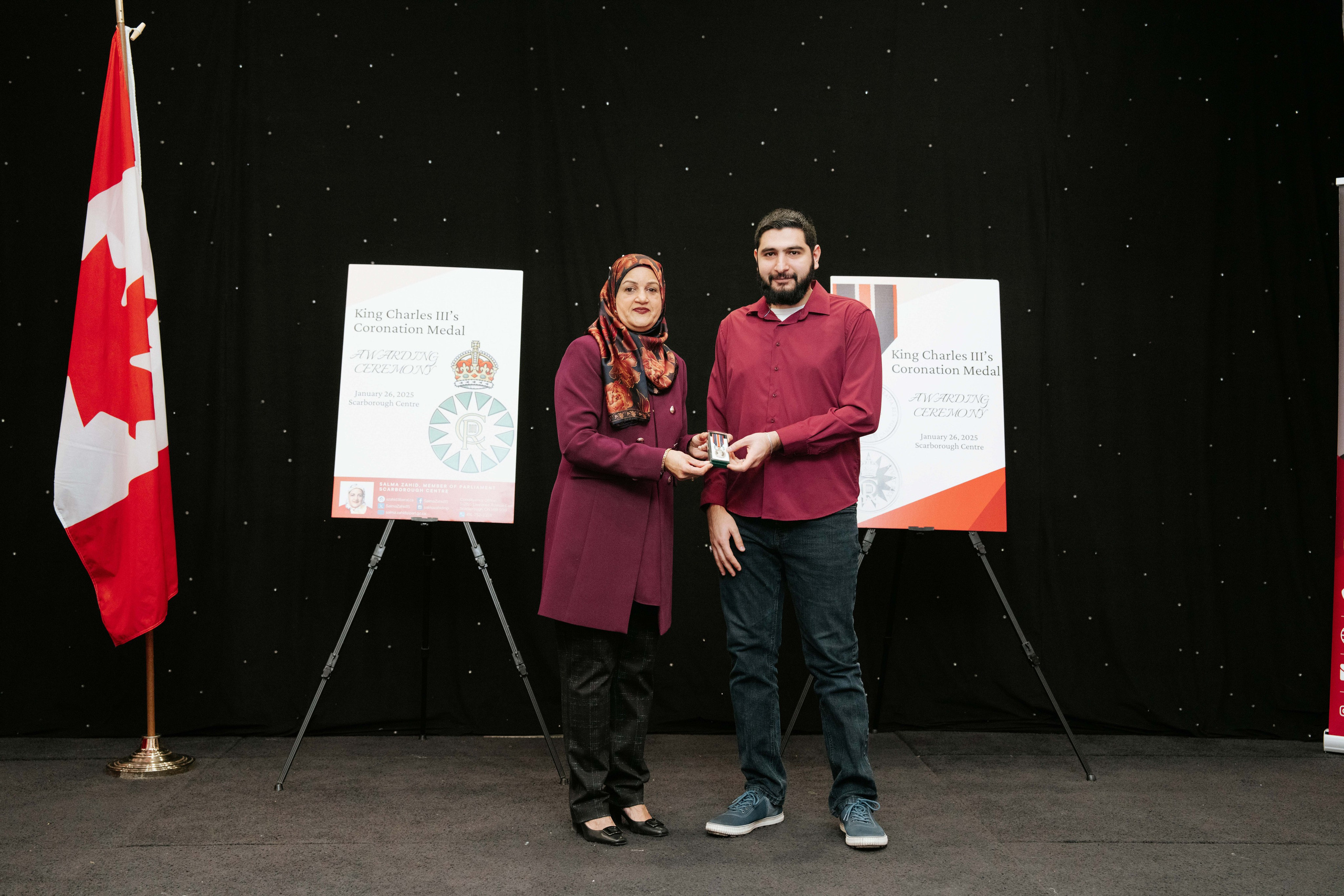 King Charles Coronation Medal Awarding Ceremony. MISAJA MEDIA