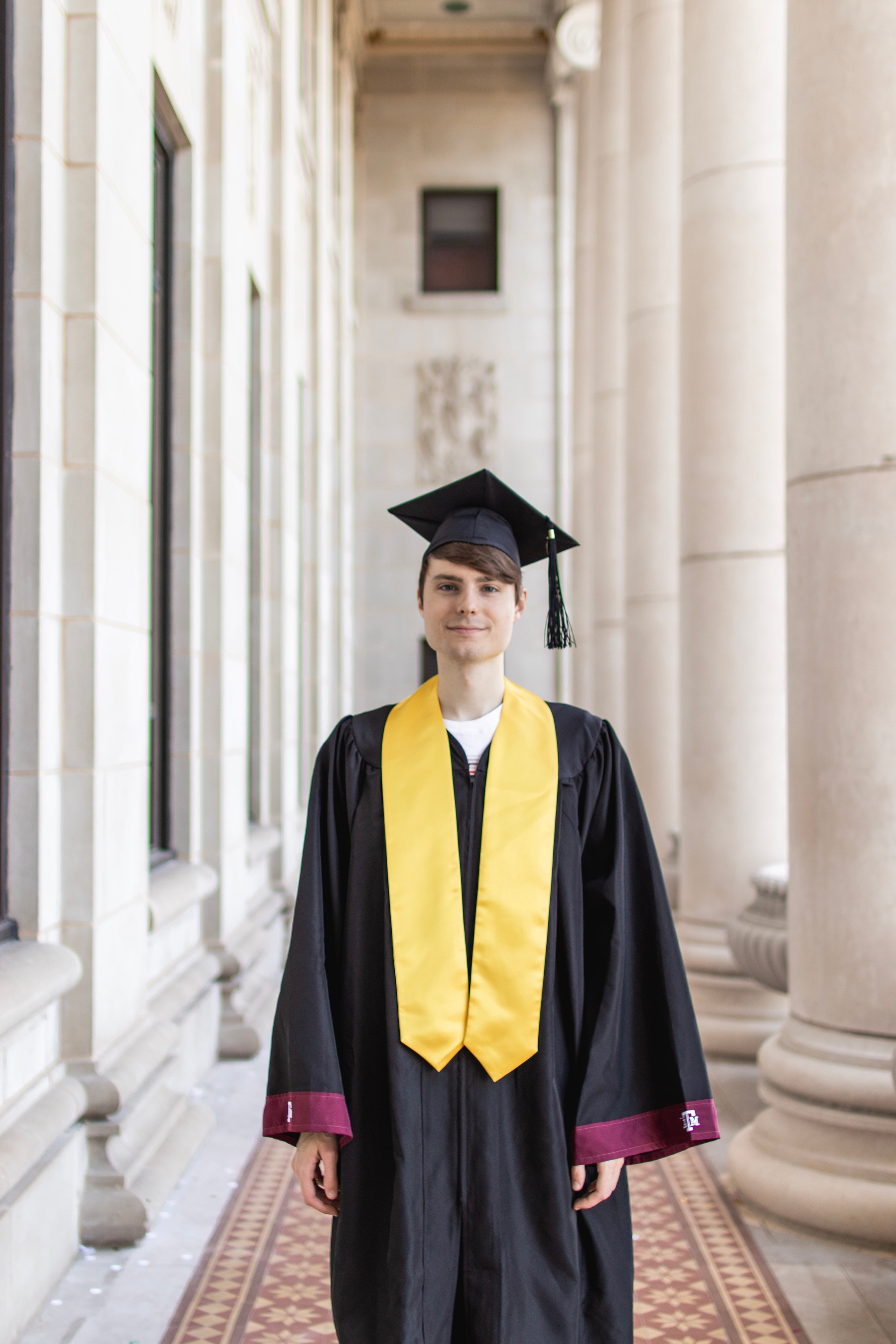Tyler’s senior photoshoot at Texas A&M University
