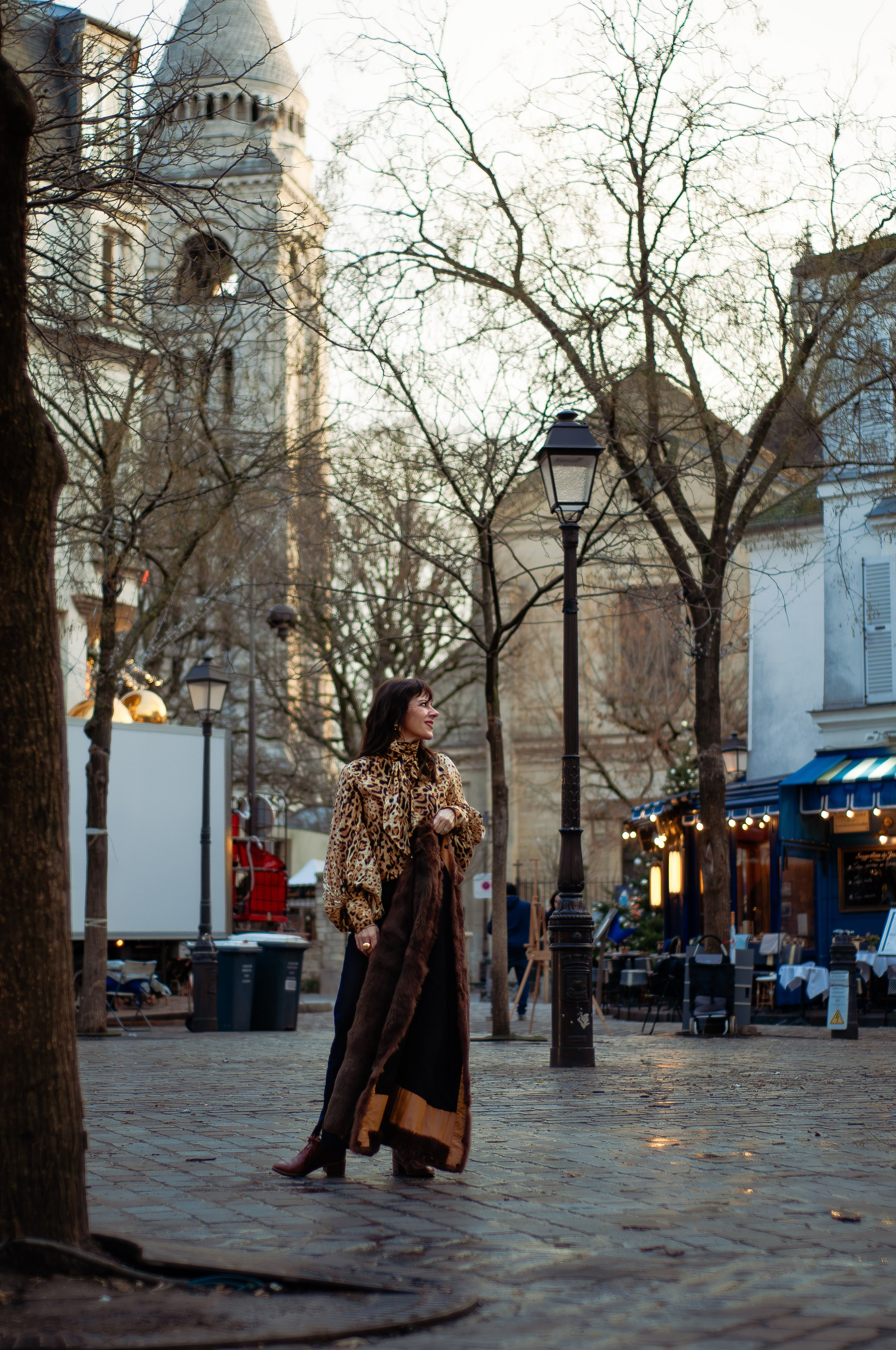 Christmas photoshoot. Paris photographer — Polina Osipova