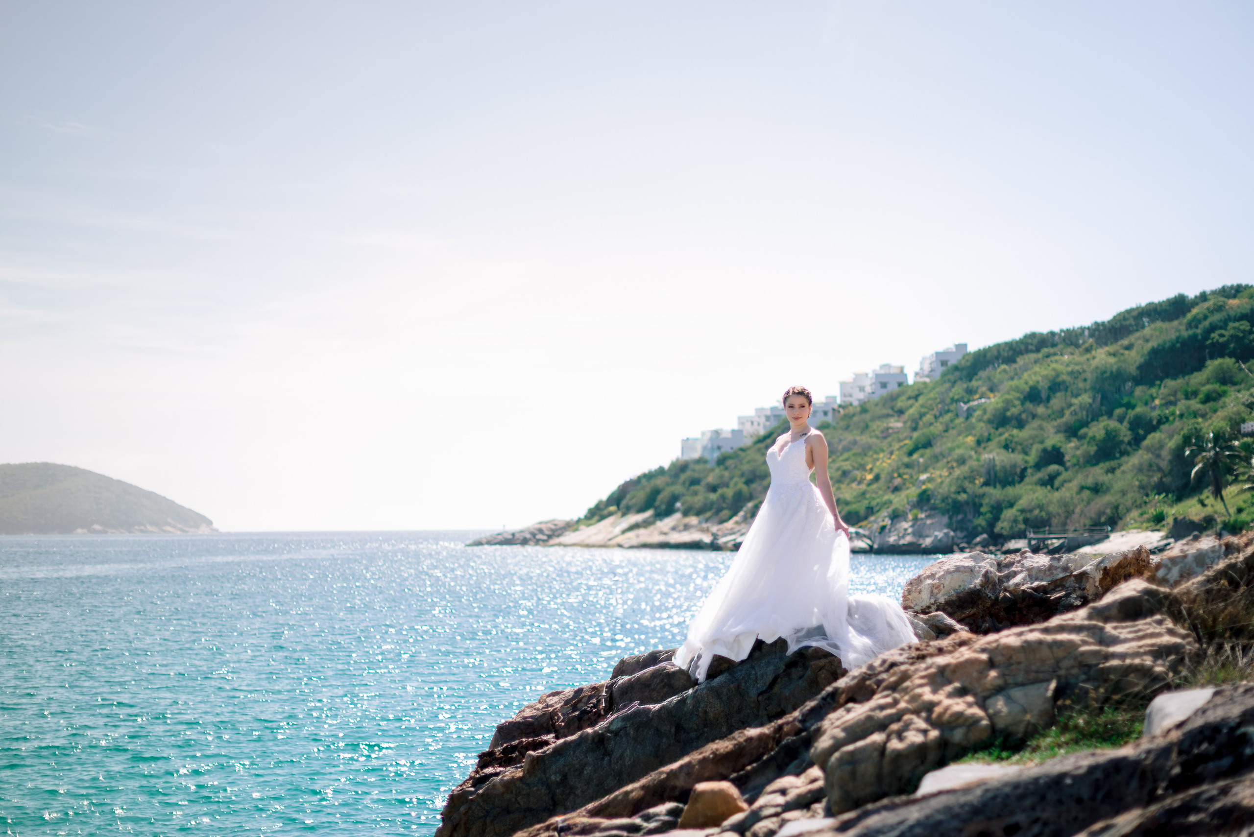 Véu & Mar | Editorial. Junior Ribeiro Fotografia