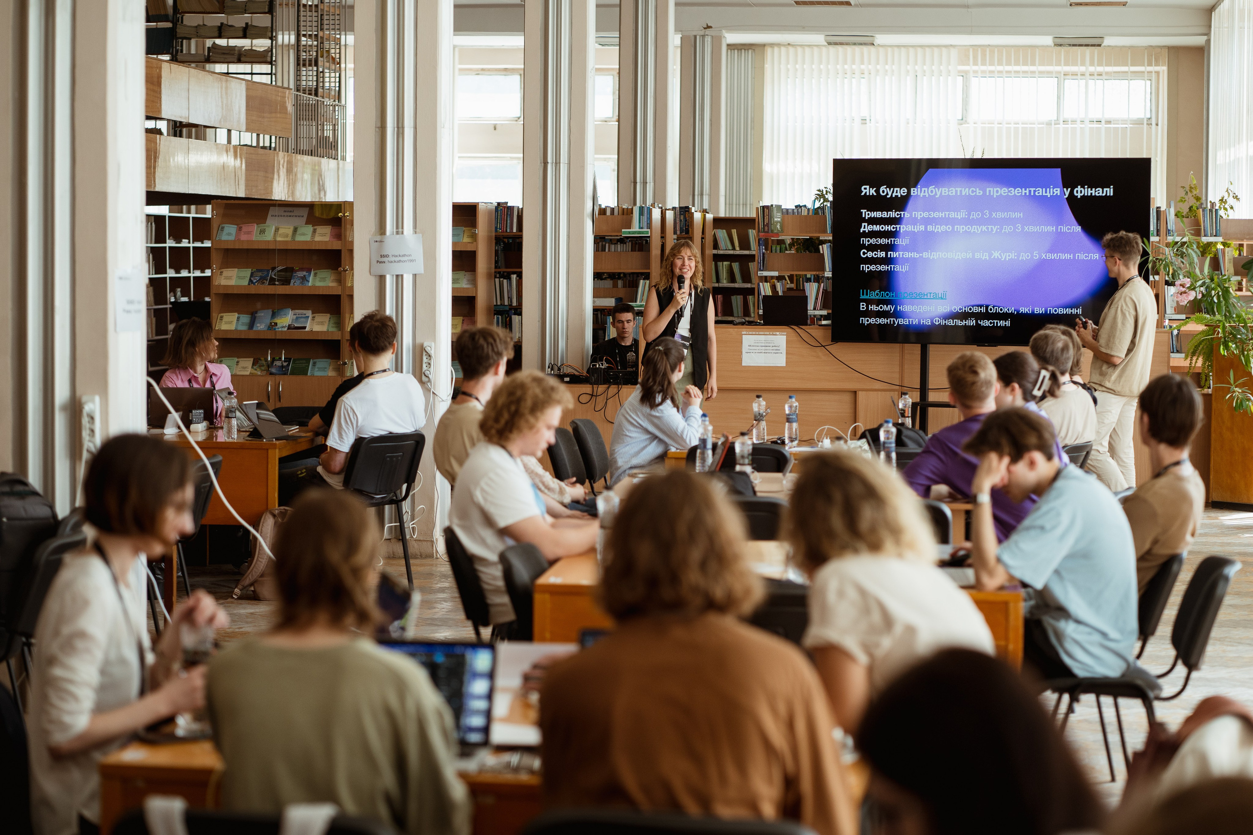 Open Data Hackathon. Kostiantyn Holinchenko. Reportage and portrait photographer