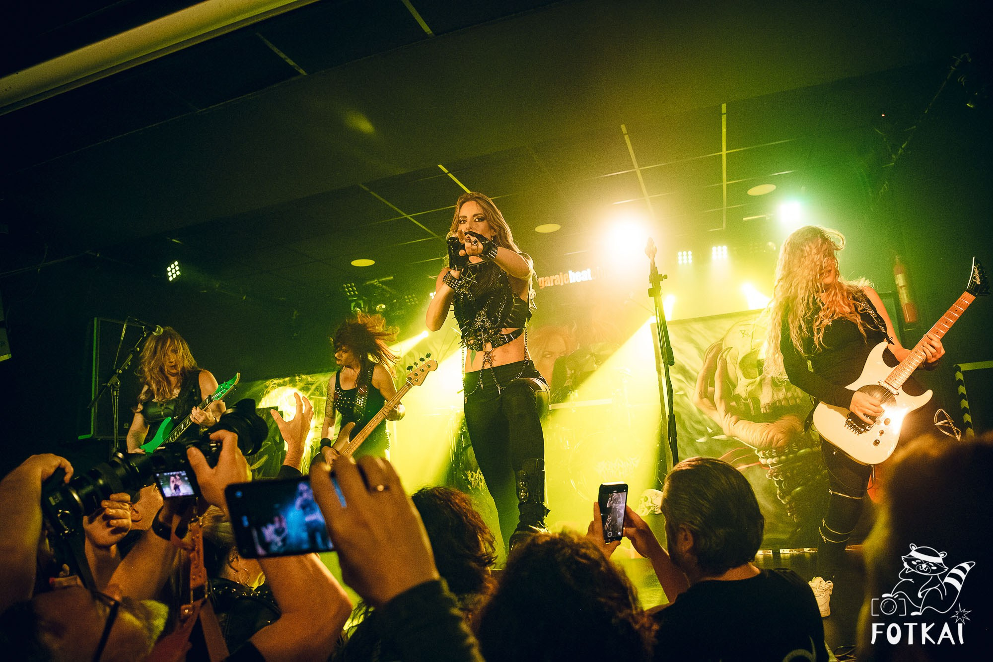 Burning Witches — Reportaje fotográfico en Murcia 2026 | Fotografía de conciertos España | FOTKAI