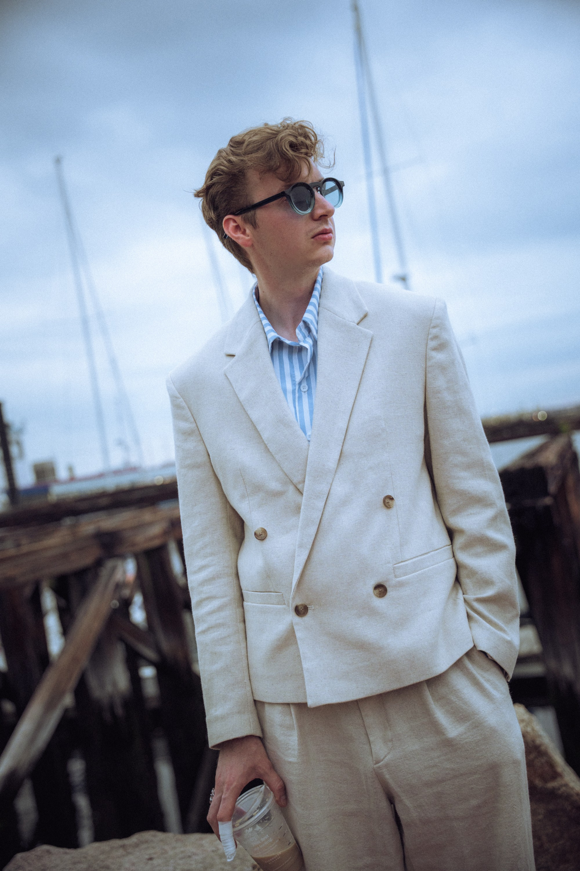 Male portrait in Boston. Portrait and wedding photographer in New York