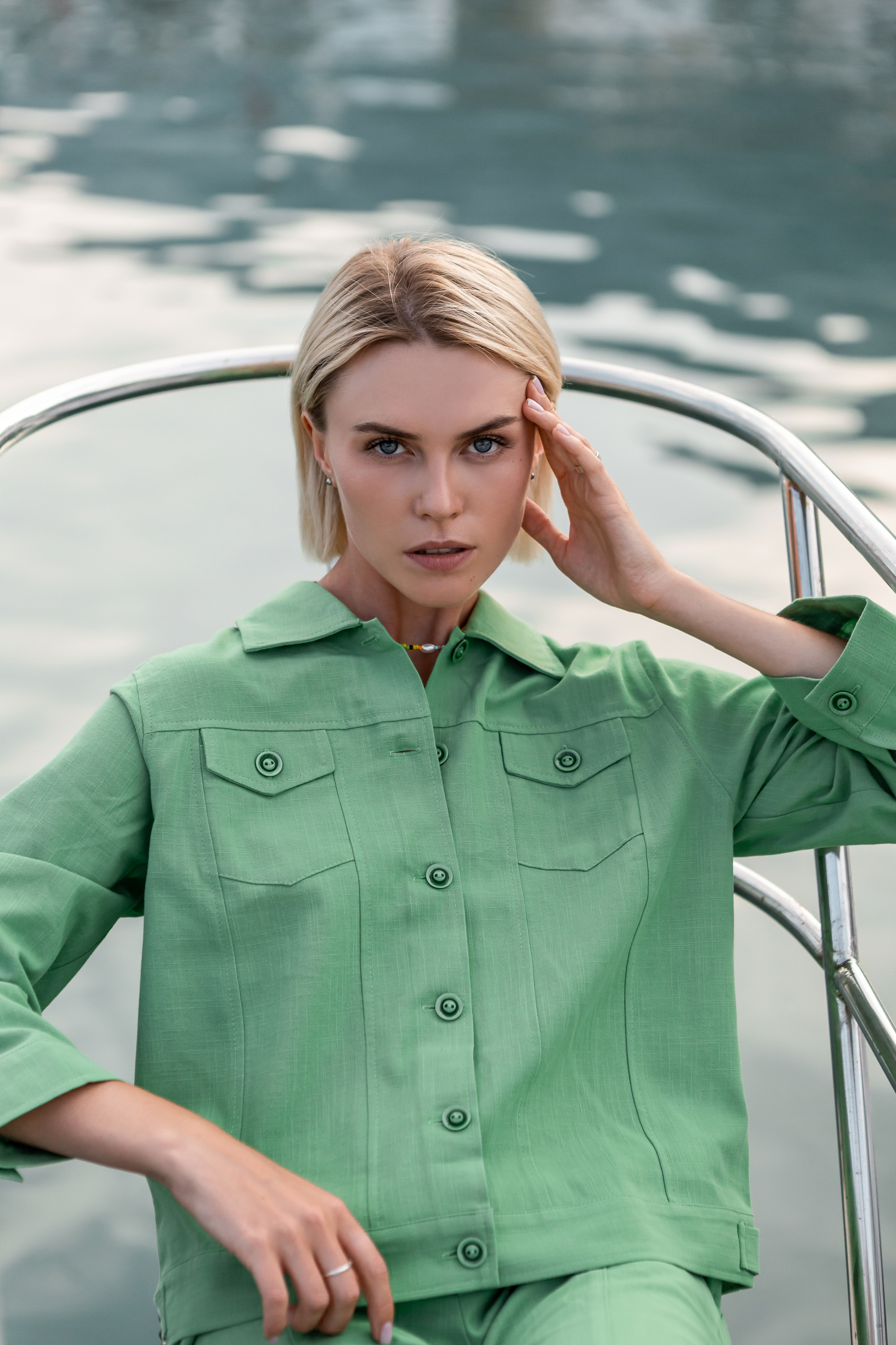 Съемка для каталога одежды на яхте. Фотограф в Анталии, Кемере и Белеке