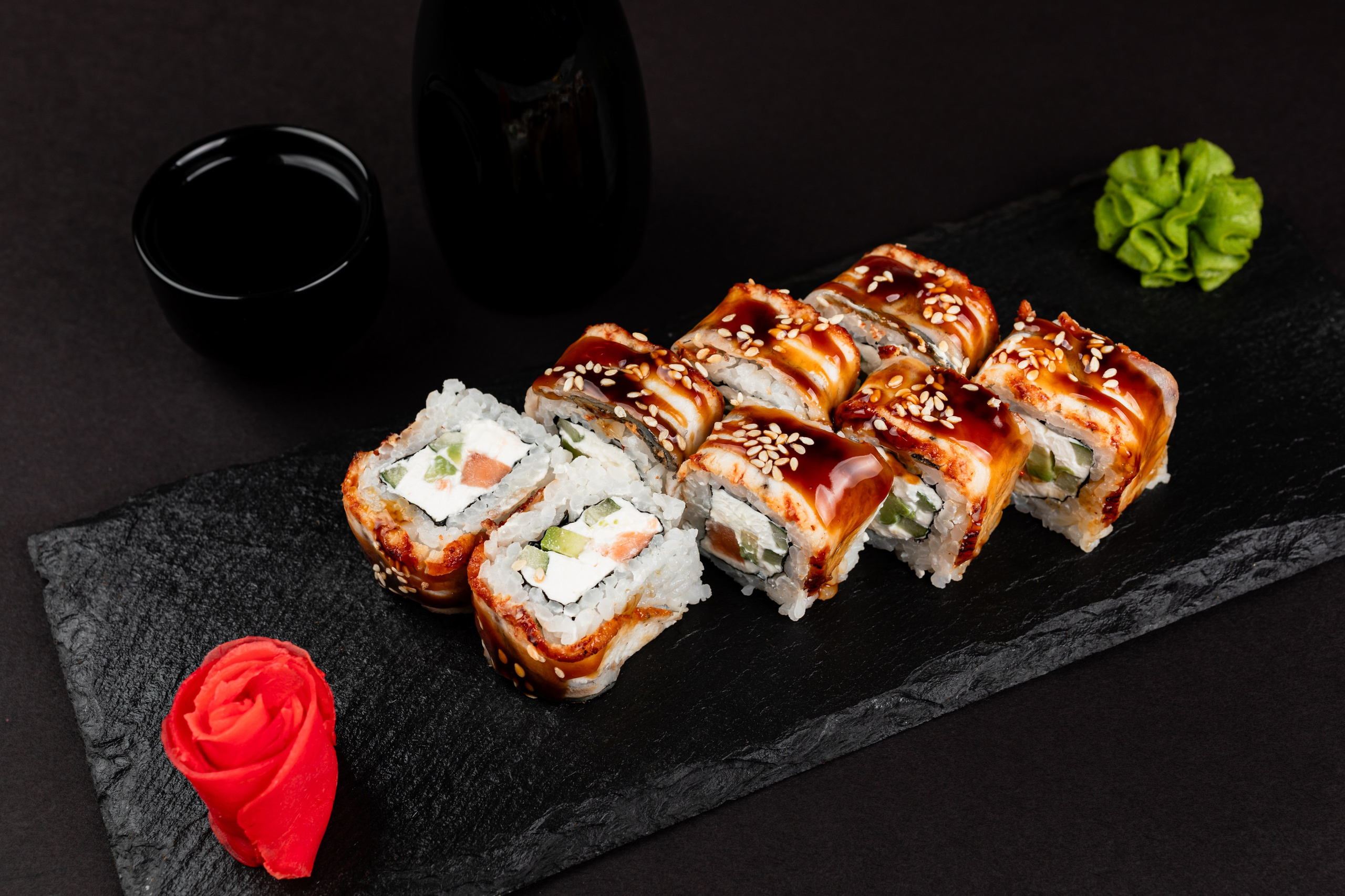 Tokyo Roll — фуд-фотосъёмка суши и роллов в Бишкеке. Фотограф в Бишкеке Оксана Шувалова