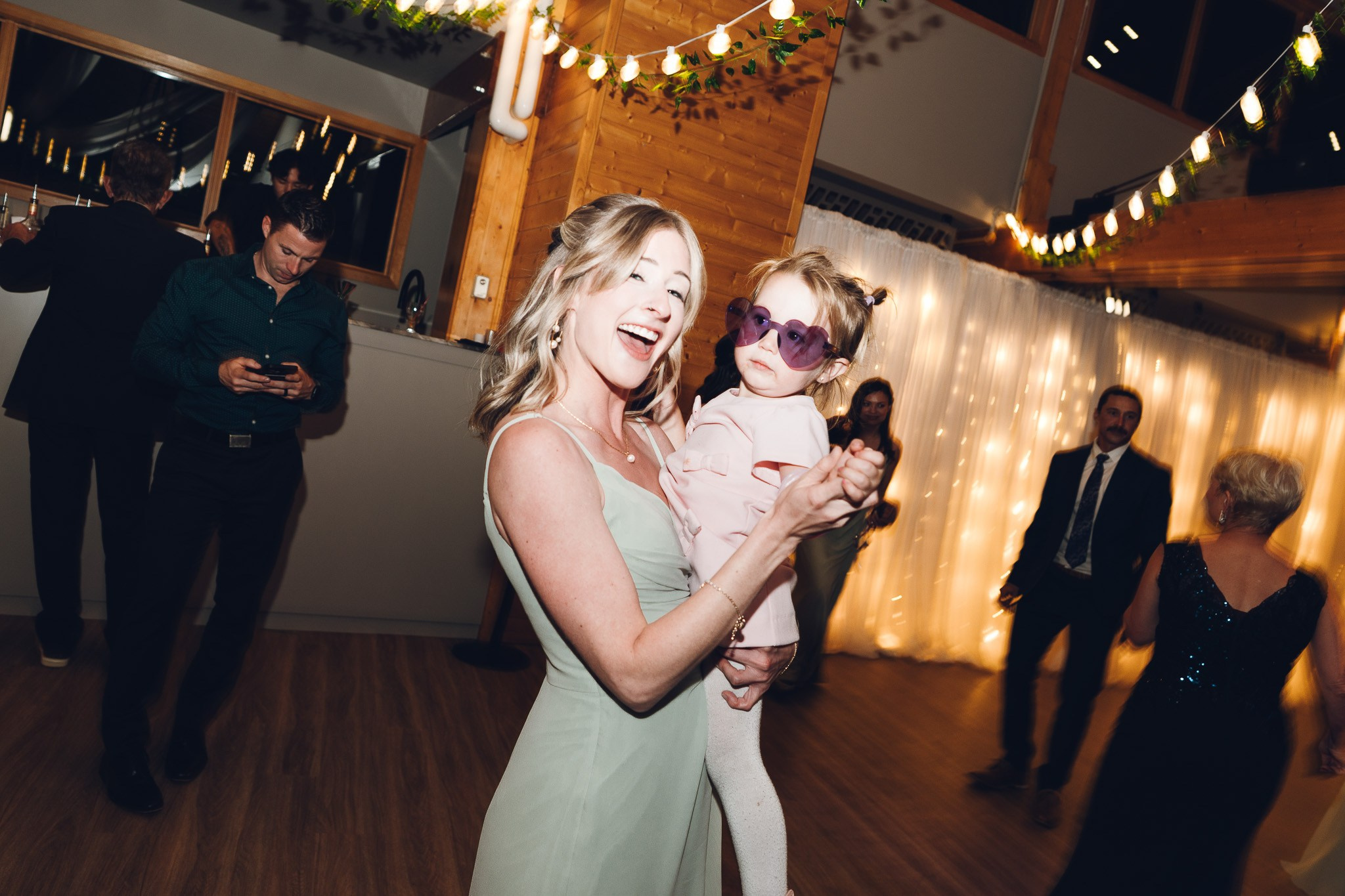 Wedding in a Bragg Creek, Alberta