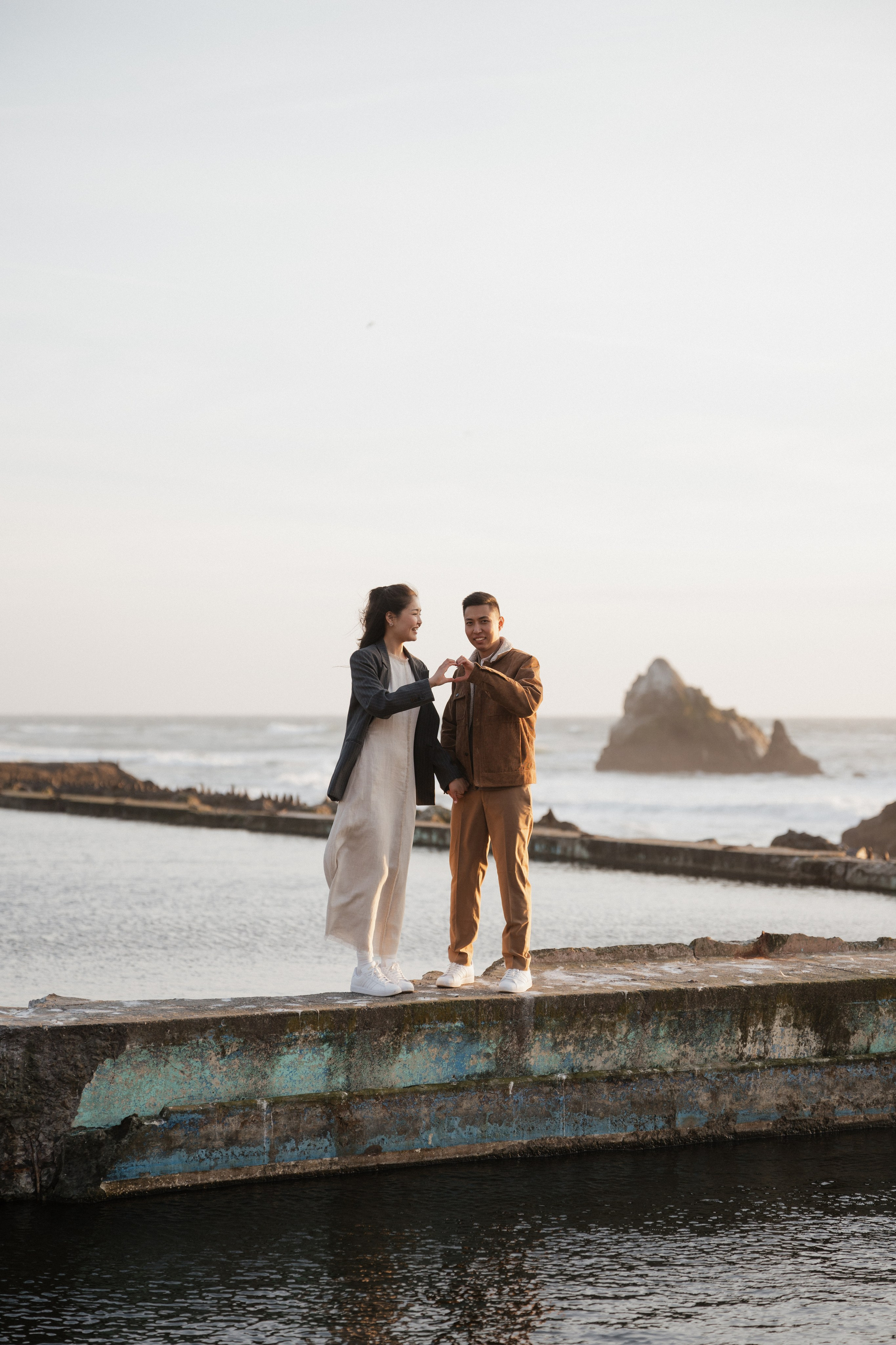 Golden Hour Magic at Sutro Baths. Soulo Photography | San Francisco Bay Area Based Photographer