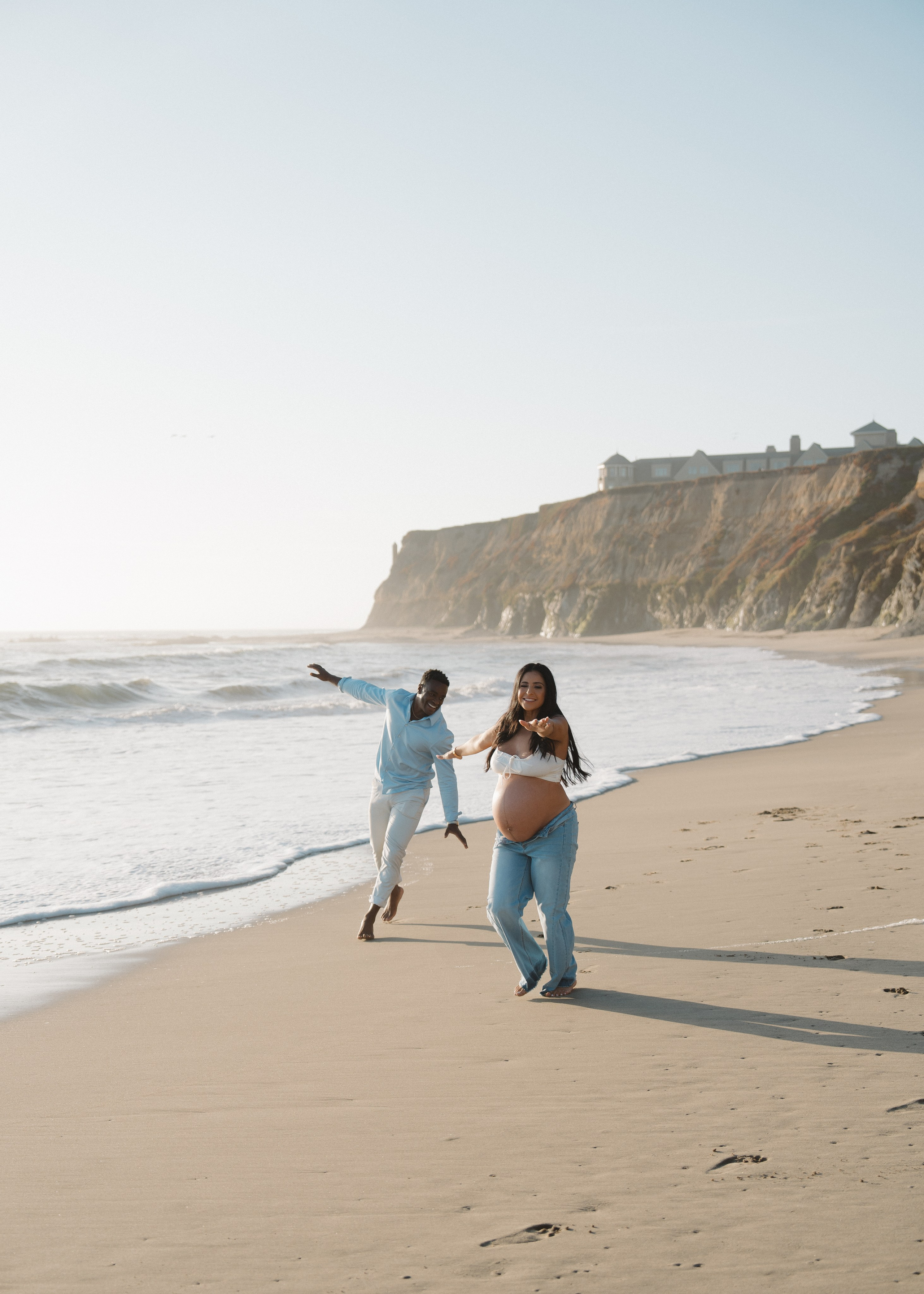 Candice Maternity Session at Half Moon Bay. Soulo Photography | San Francisco Bay Area Based Photographer